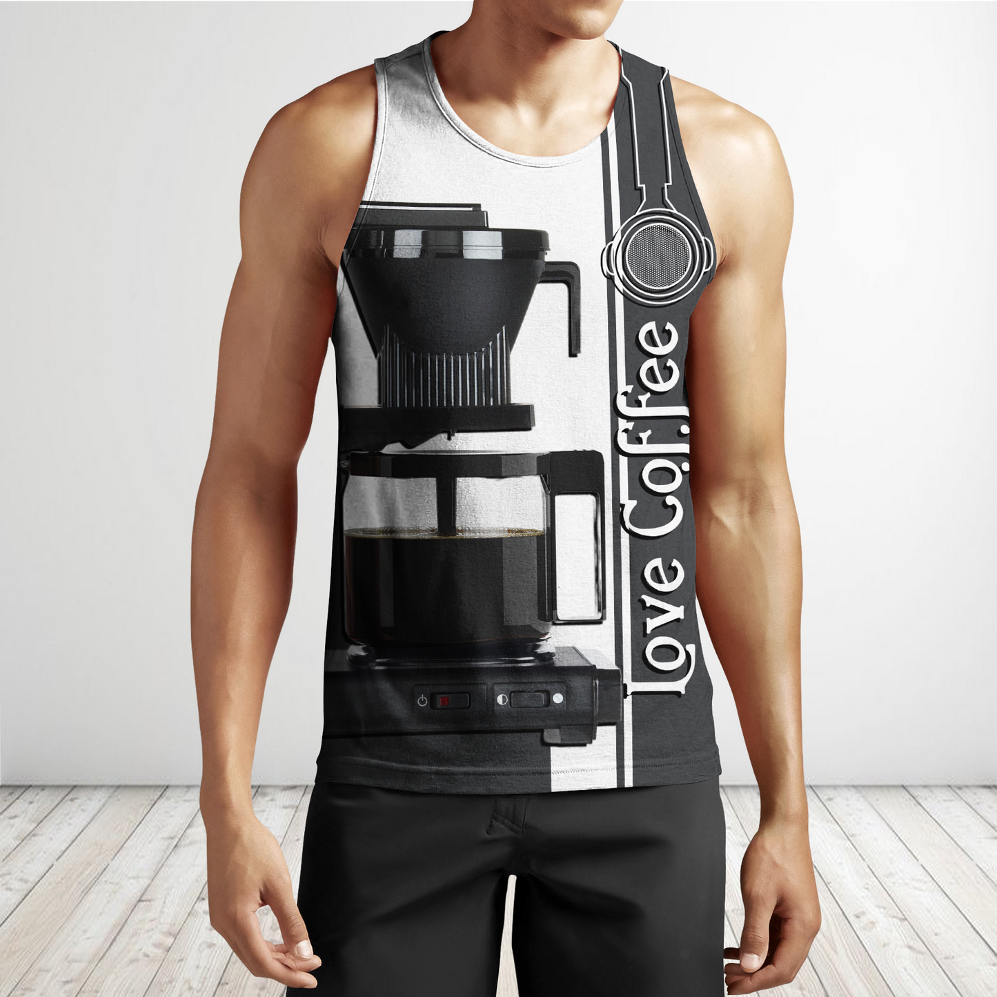 Barista 3D all over printed technivorm moccamaster KBG 741 coffee brewer shirts and shorts Pi090102 PL - Amaze Style™-Apparel