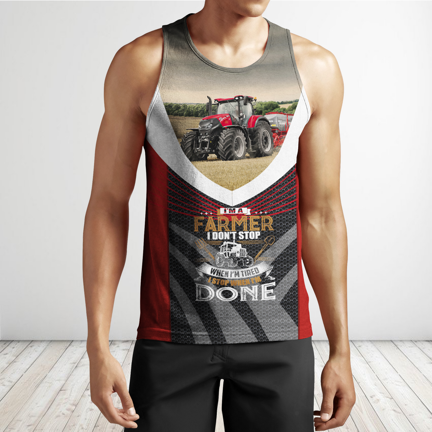 All Over Printed Farmer Hoodie MEI09212002-MEI