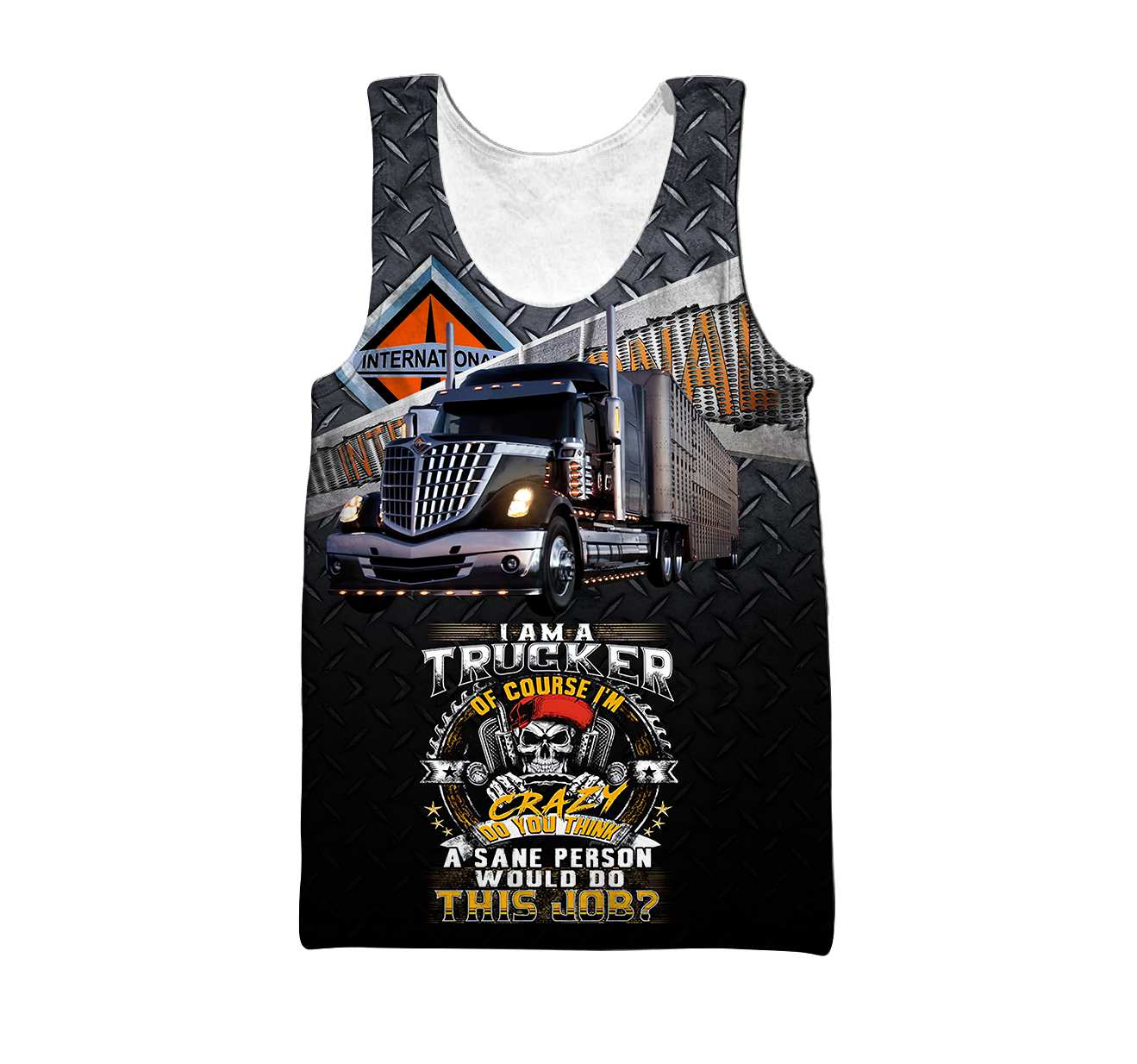 All Over Printed Trucker Hoodie MEI09142001-MEI