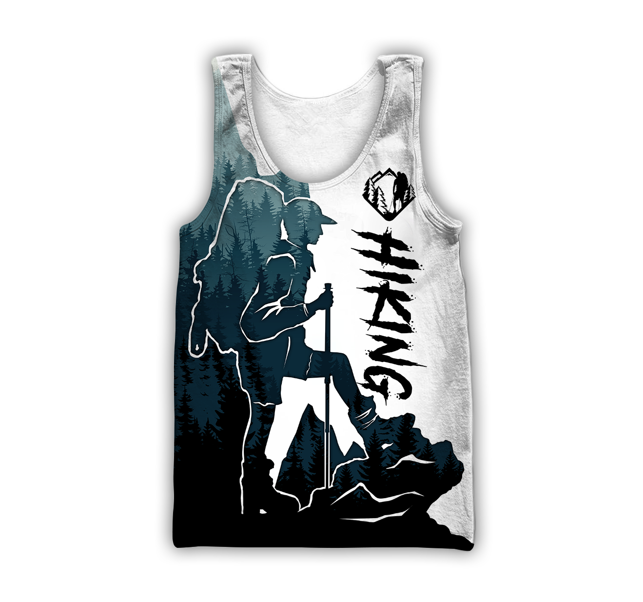 Hiking trails open Tattoo 3D all over printed shirts