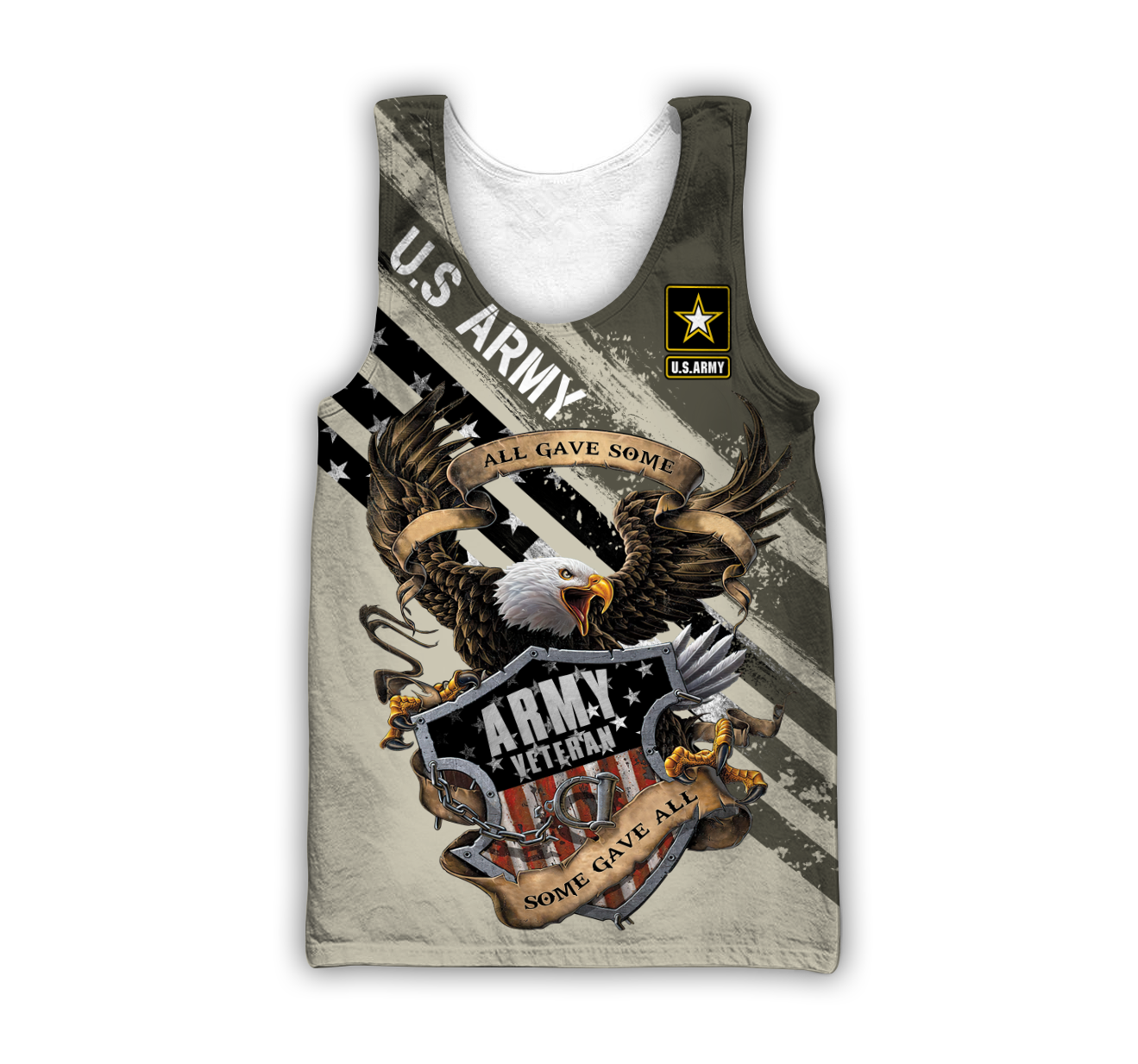 US Veteran Army All Gave Some 3D Shirts Proud Military