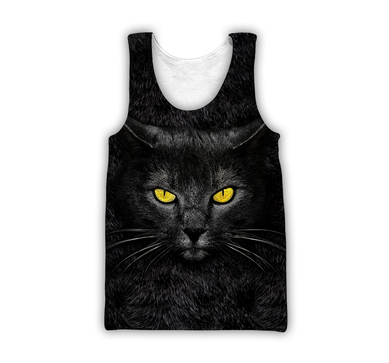 Black Cat face hair premium hoodie sweatshirt cover