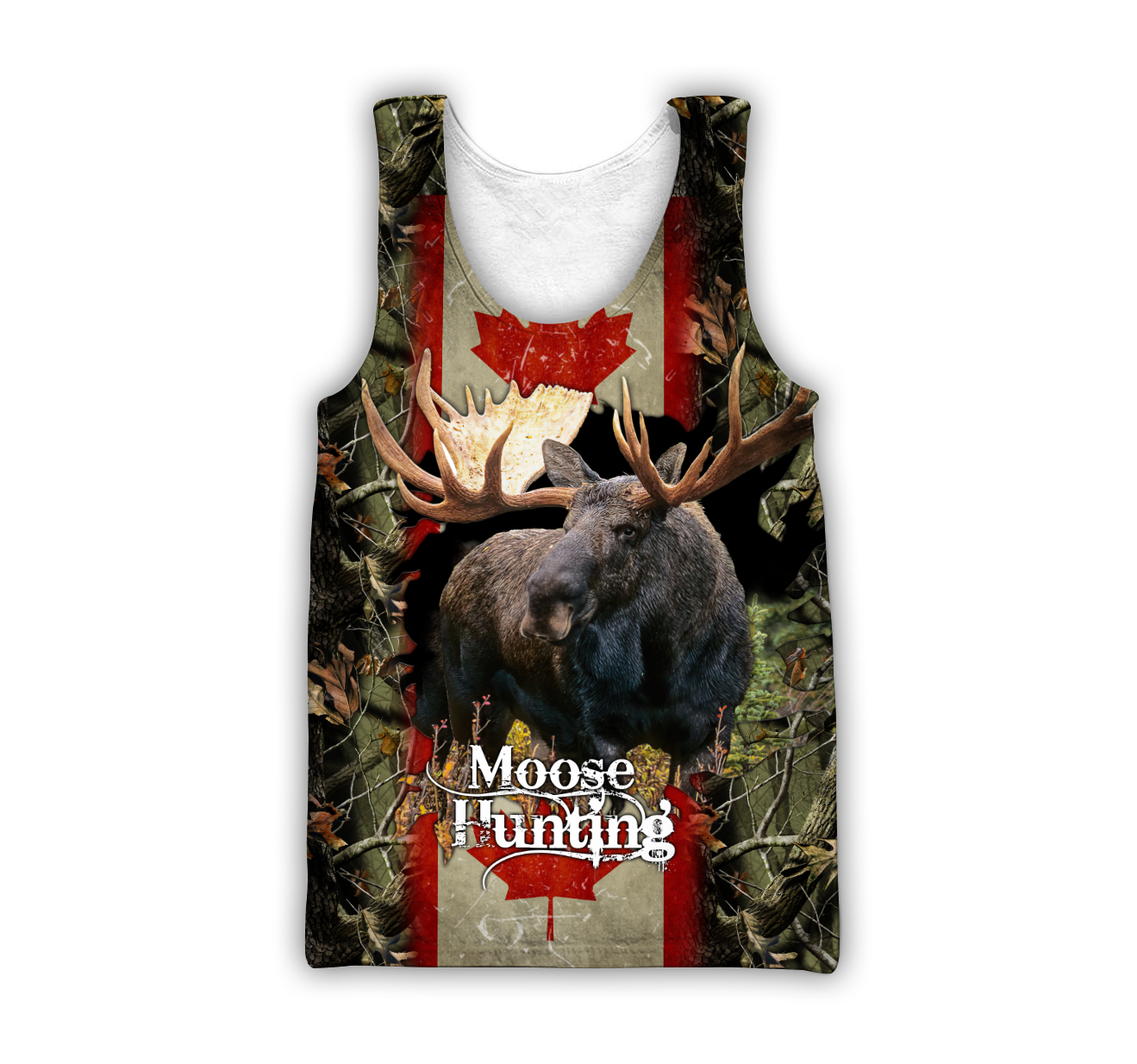 Canada Moose Hunting Legend 3D All Over Print Hoodie