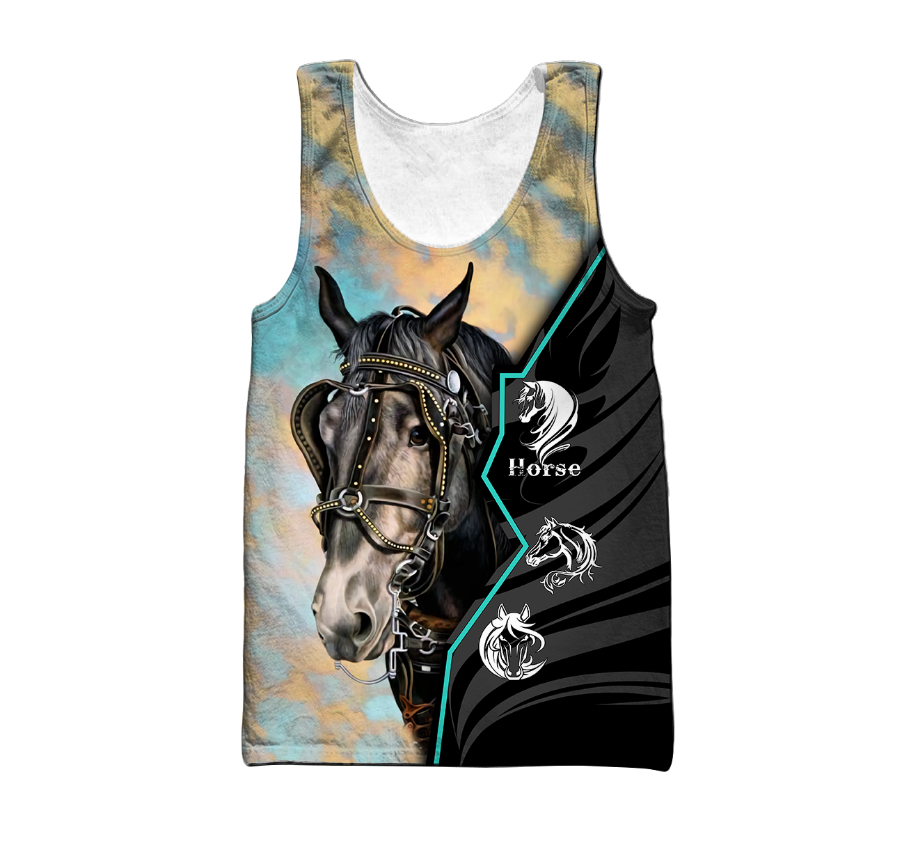 Beautiful Horse 3D All Over Printed shirt for Men and Women Pi040105 - Amaze Style™-Apparel
