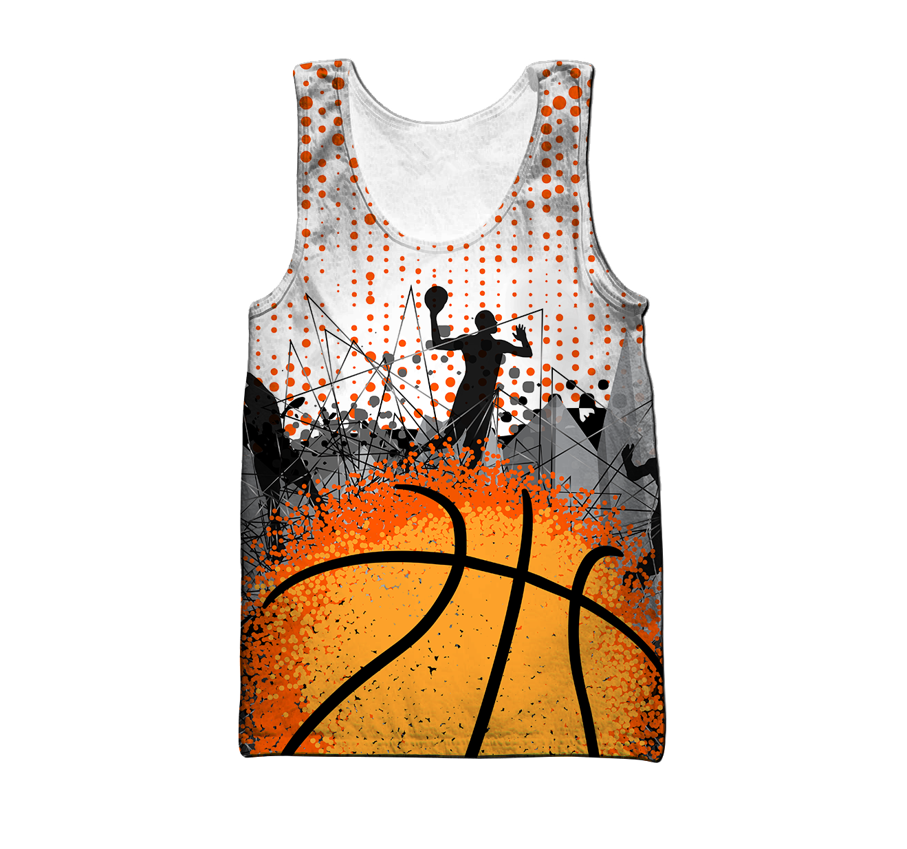 Basketball Love 3D All Over Printed Hoodie Shirt by SUN MH1706201S