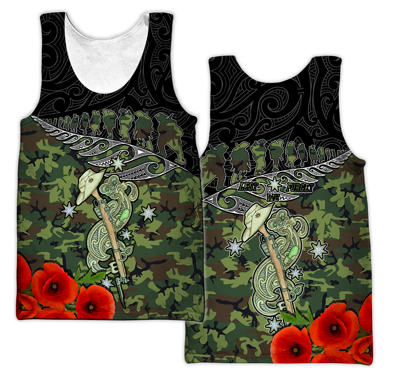 Tiki Lest We Forget Maori Pi240201 - Amaze Style™-Apparel