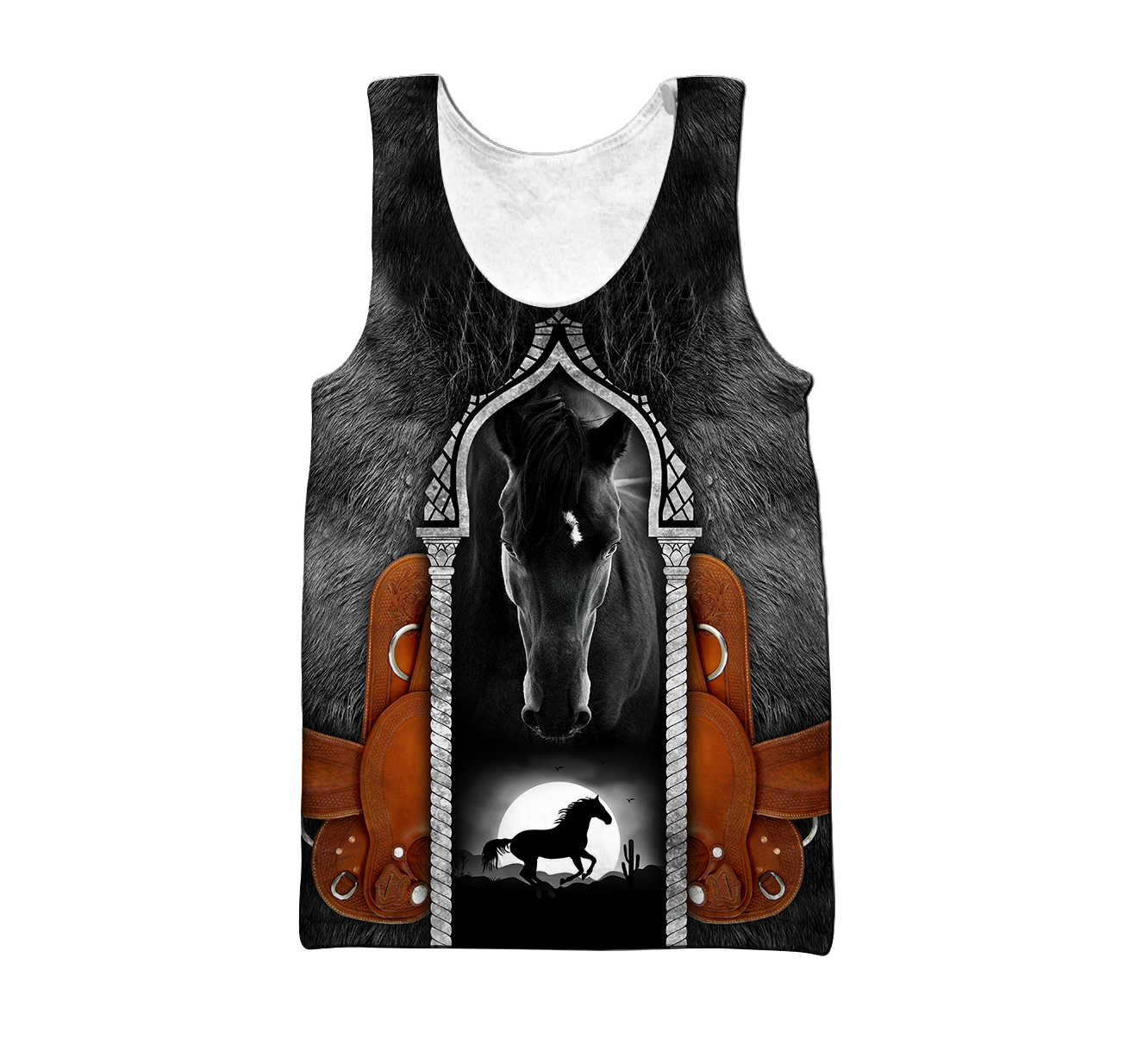 Beautiful Horse 3D All Over Printed shirt for Men and Women Pi080101-Apparel-MP-Hoodie-S-Vibe Cosy™