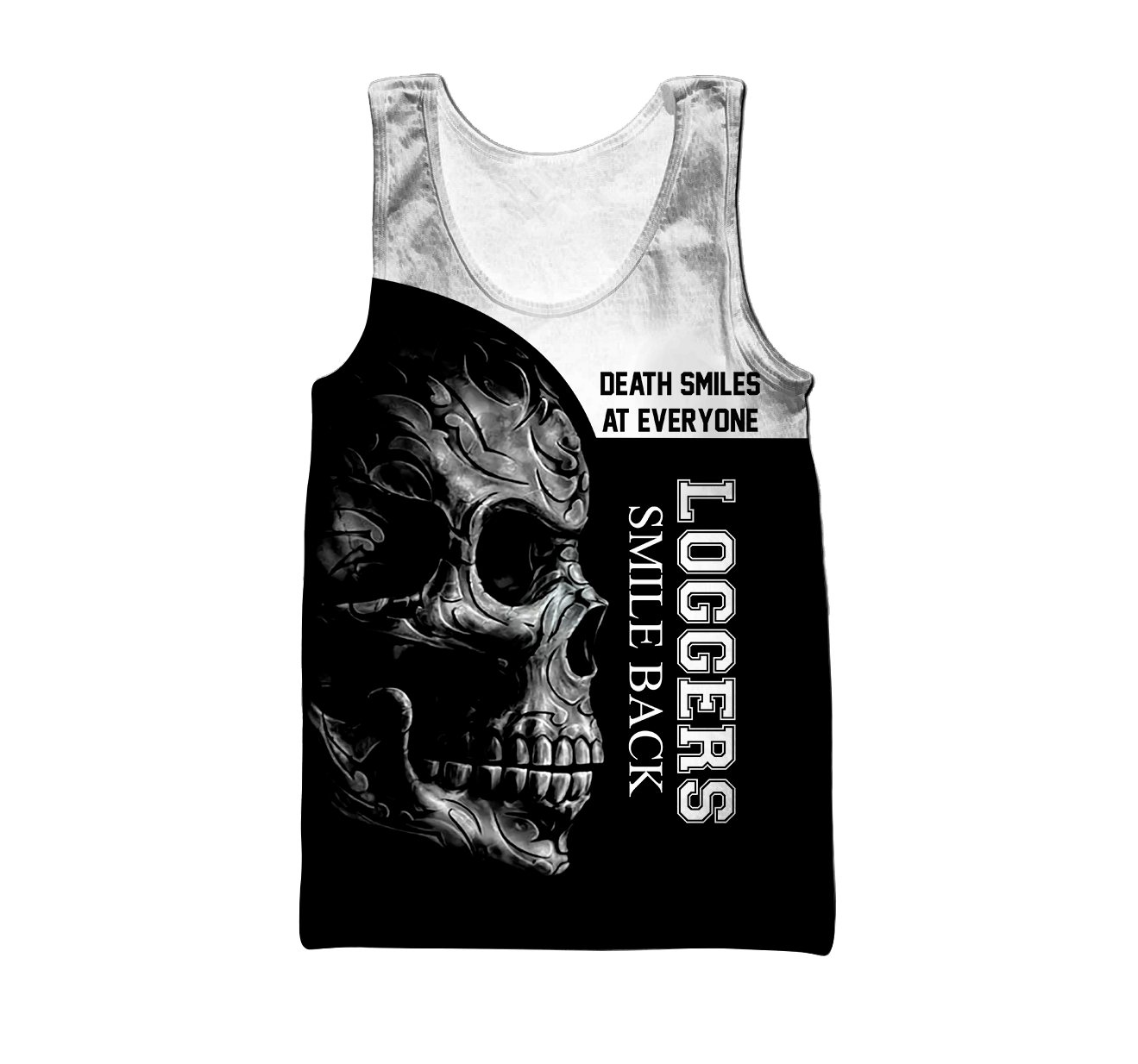 3D Logger Dead Skull Unisex Shirts