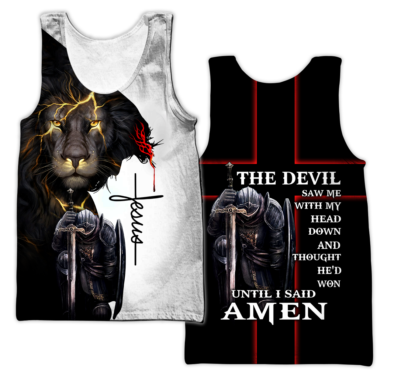 The Devil Saw Me With My Head Down 3D All Over Printed Shirts For Men and Women Pi250501S13