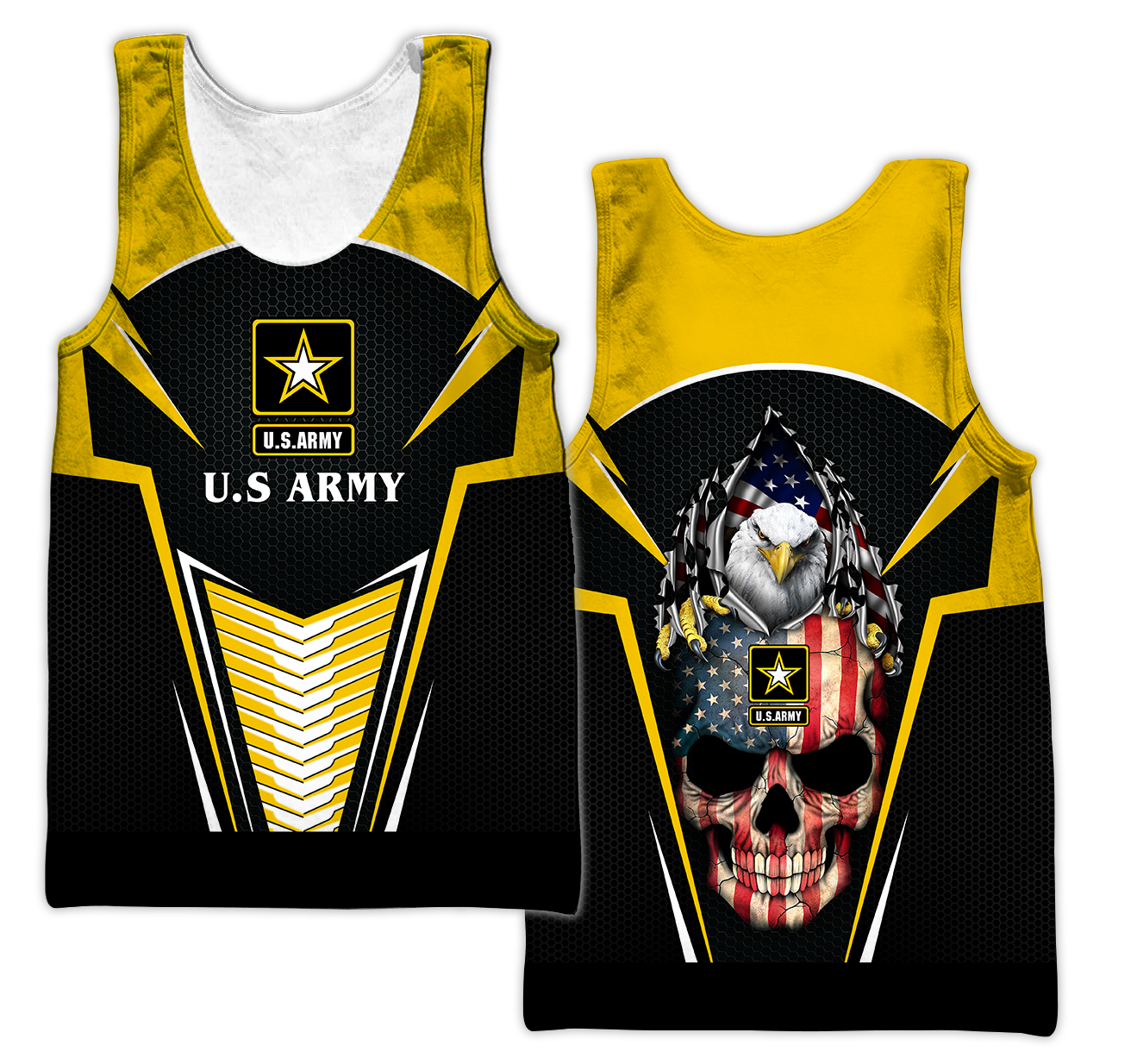 US ARMY SKULL 3d all over Print hoodies Pi270201 PL - Amaze Style™-Apparel