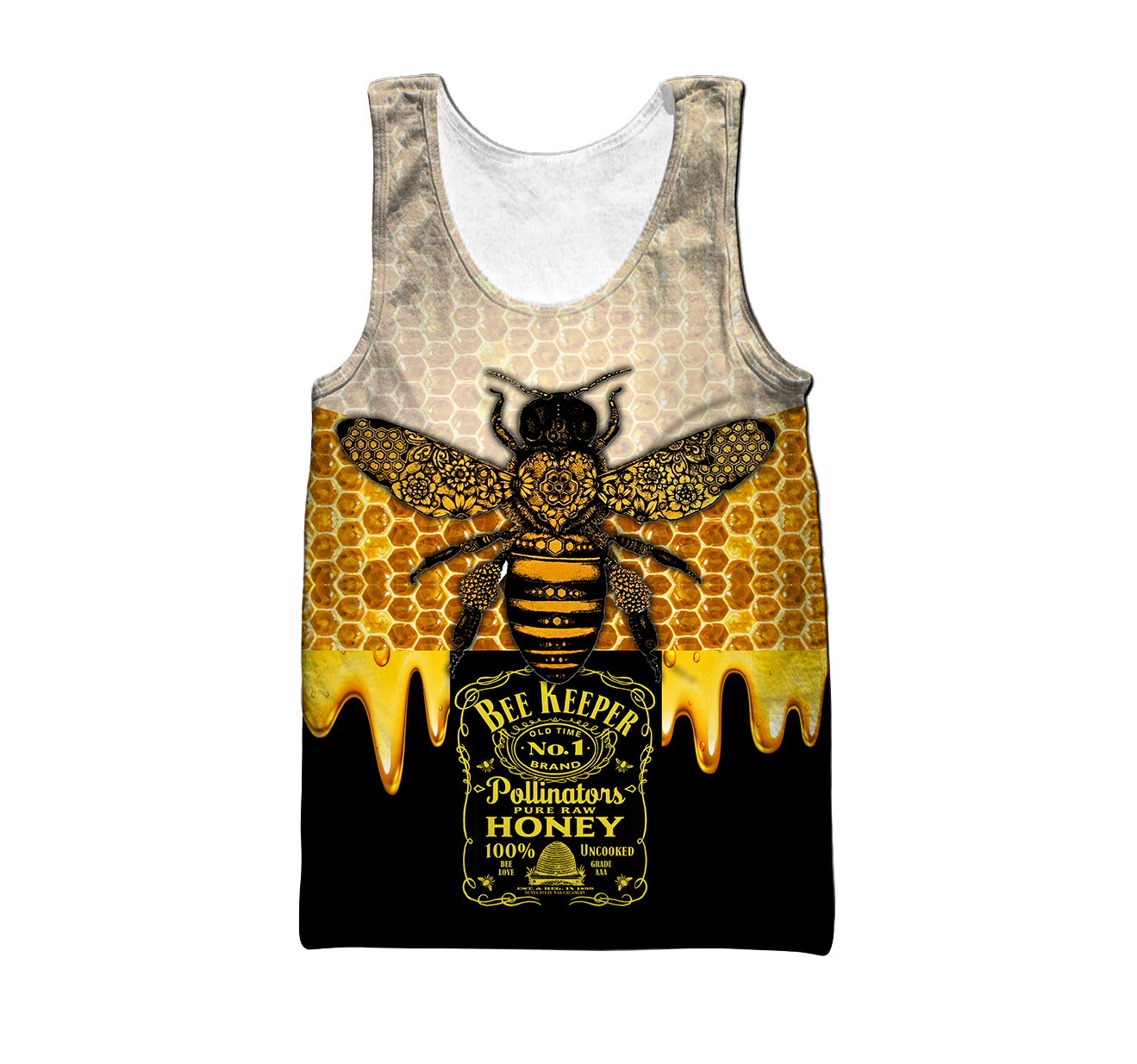 Bee Keeper All Over Printed Hoodie For Men And Women MEI