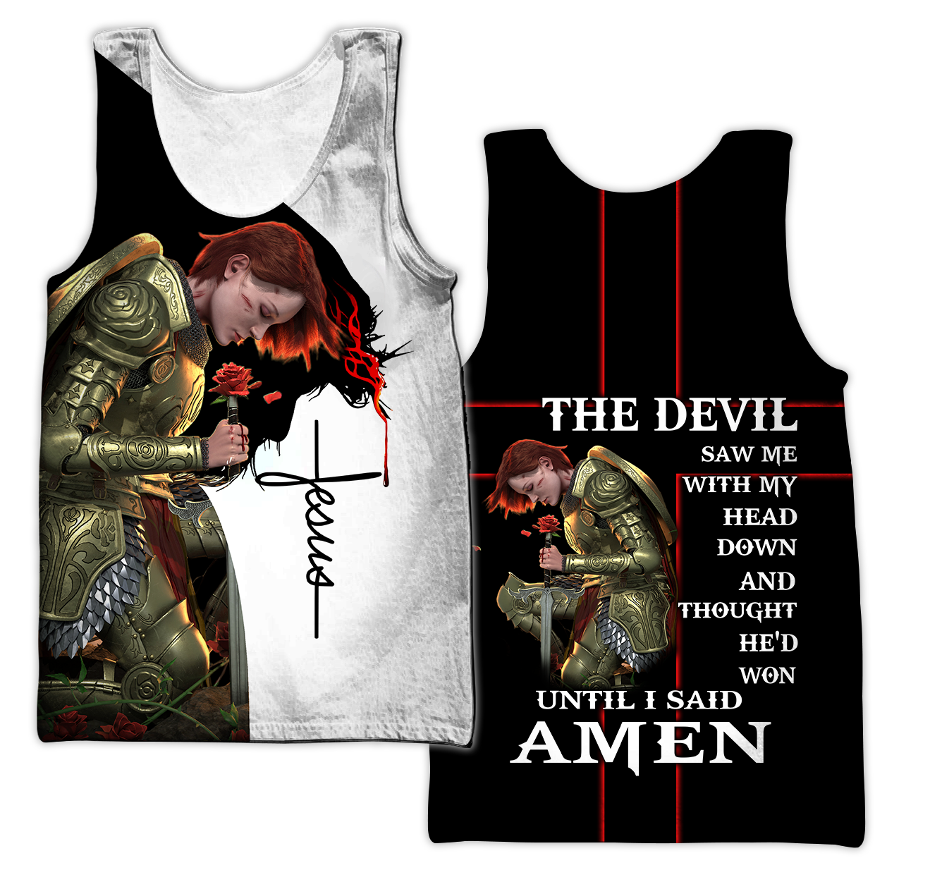 The Devil Saw Me With The Head Down 3D All Over Printed Shirts For Men and Women Pi250504