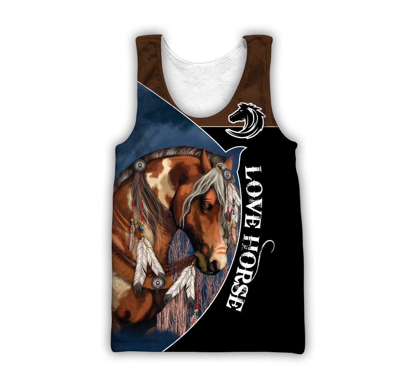 Beautiful Horse 3D All Over Printed Shirts For Men And Women TR2604200 - Amaze Style™-Apparel