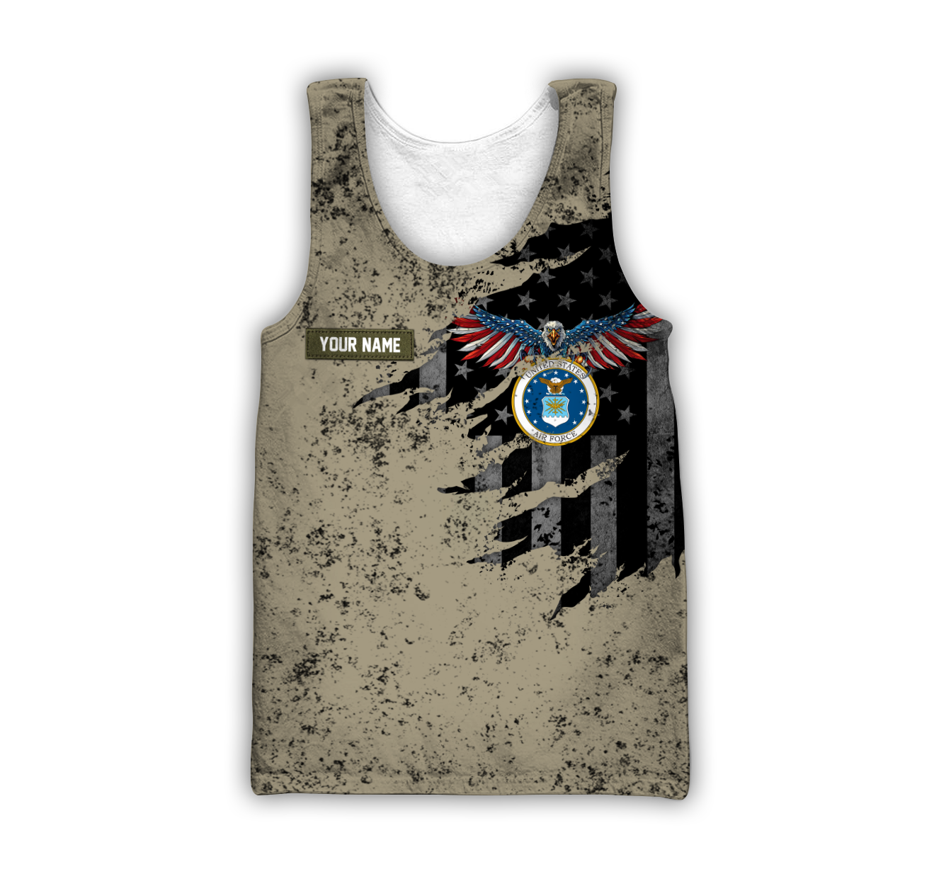 Veteran US Air Force in my heart 3D shirts for men and women Proud Military