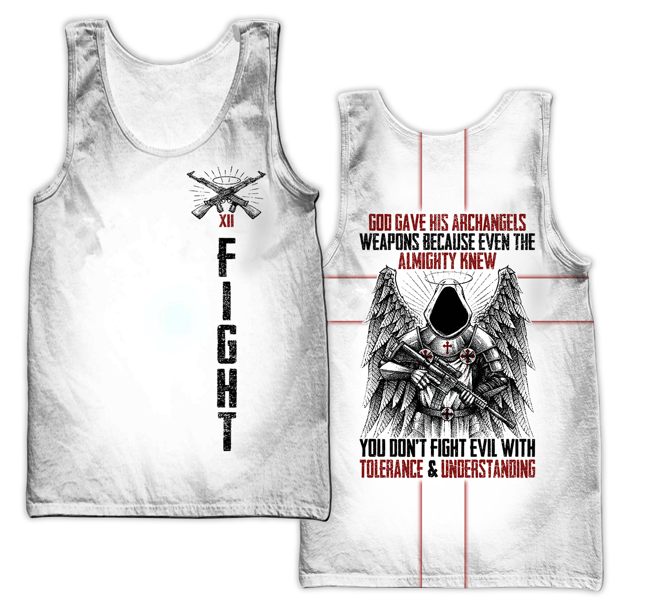 Archangels Templar 3D All Over Printed Shirts Pi24082004