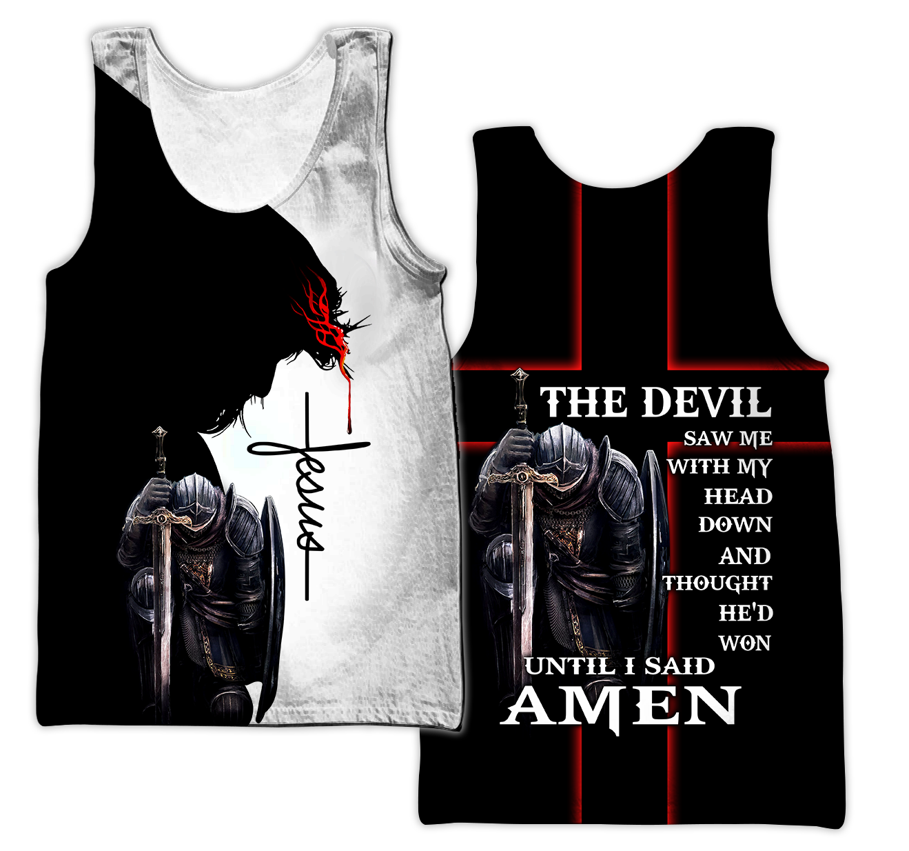 The Devil Saw Me With The Head Down 3D All Over Printed Shirts For Men and Women Pi30062001
