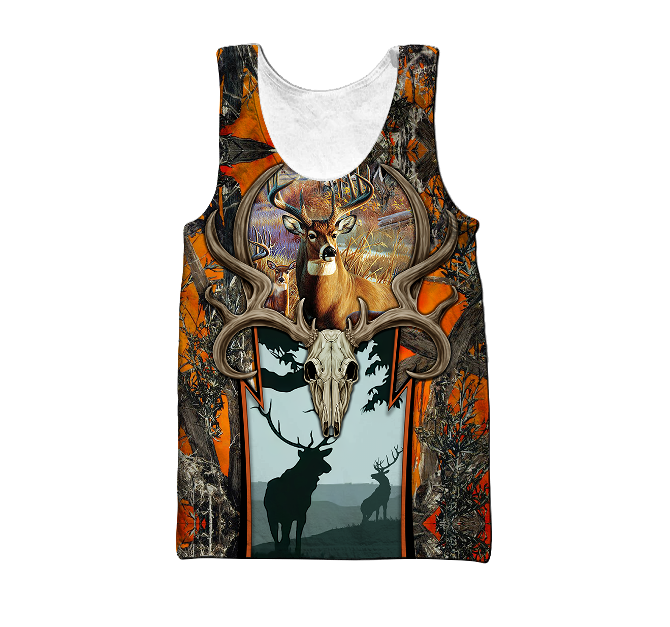 3D Hunting Deer Camo Unisex Shirts