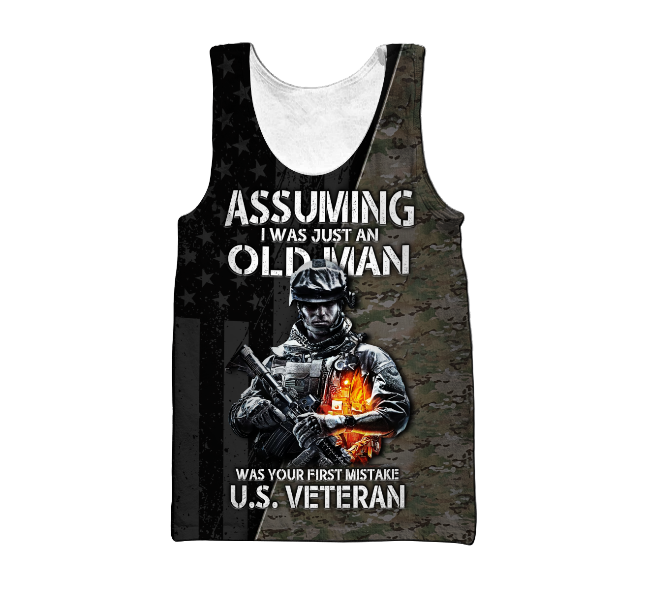 All Over Printed U.S. Army Veteran HAC310802-MEI