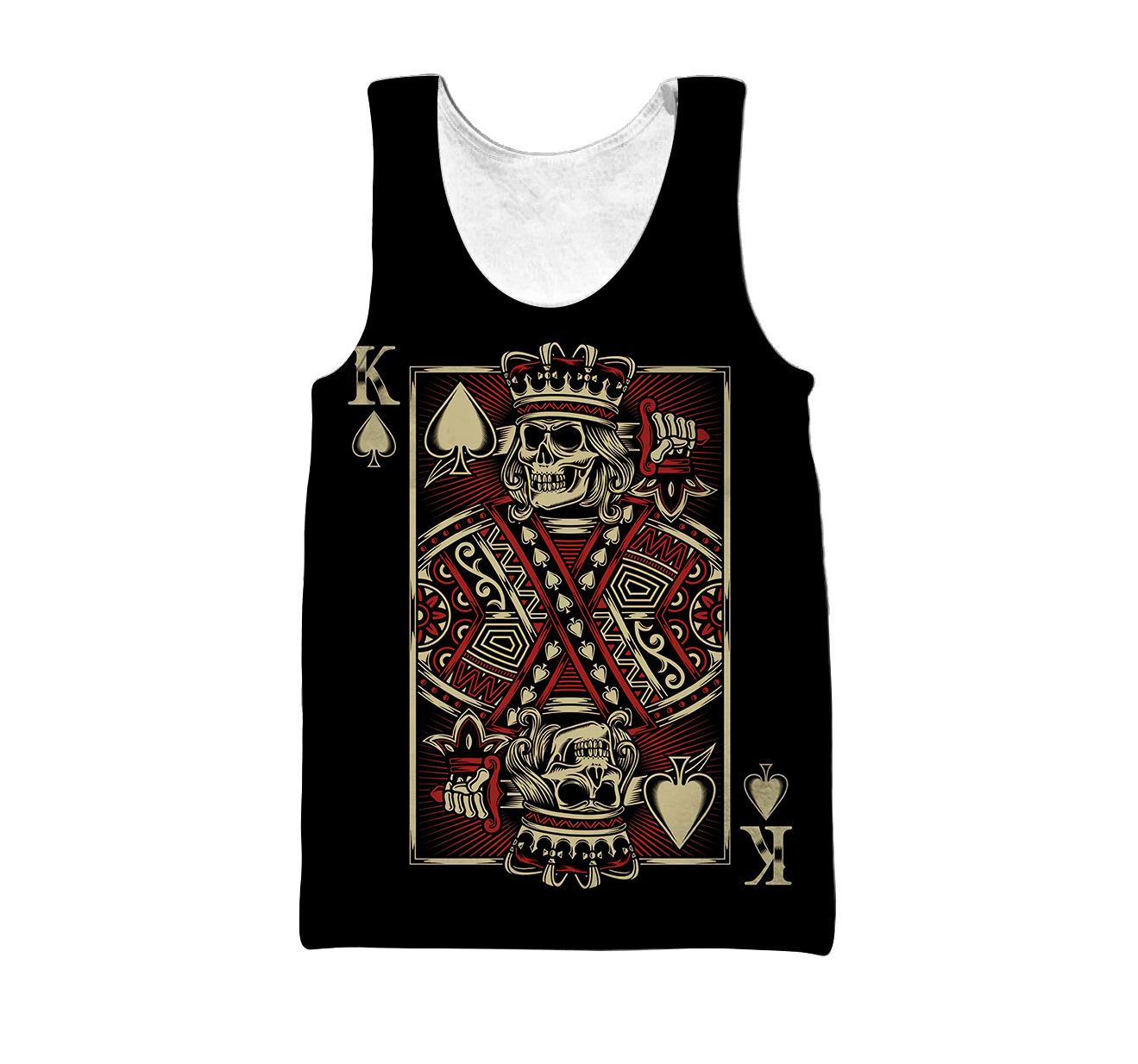 Beautiful Poker Skull Hoodie For Men And Women MEI