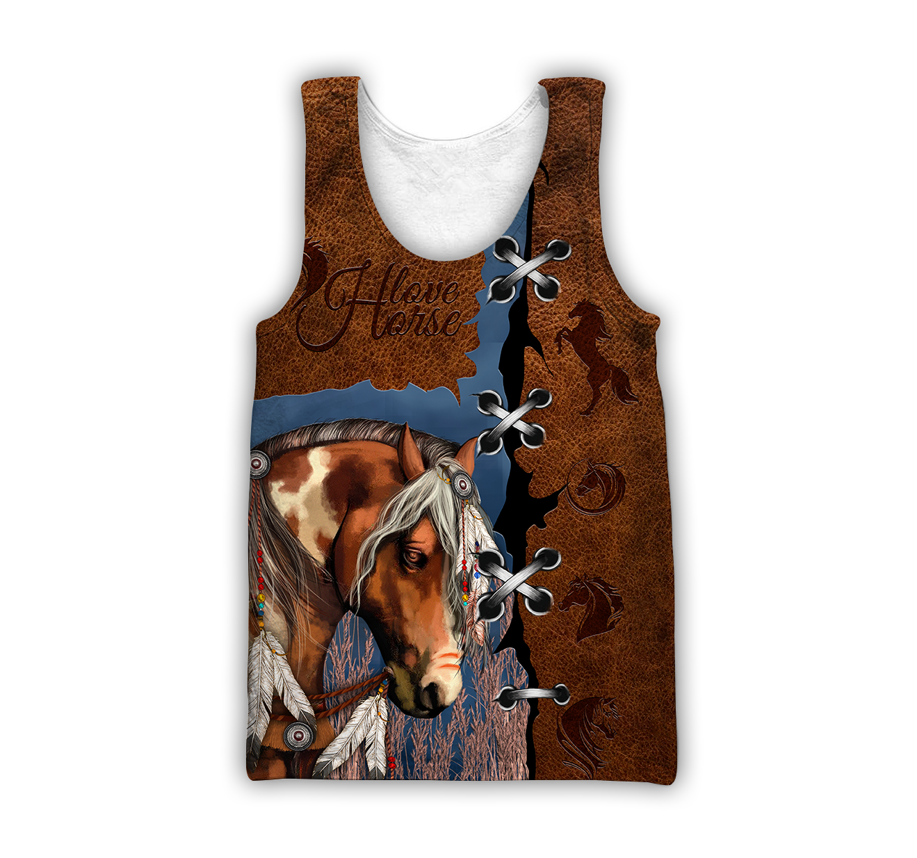 Brown Horse 3D All Over Printed Shirts TR1606201S