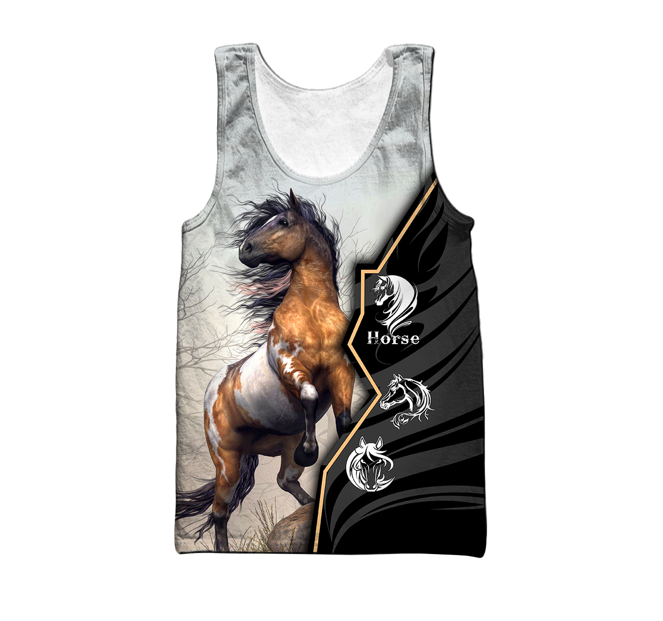 Beautiful Horse 3D All Over Printed shirt for Men and Women Pi040104 - Amaze Style™-Apparel
