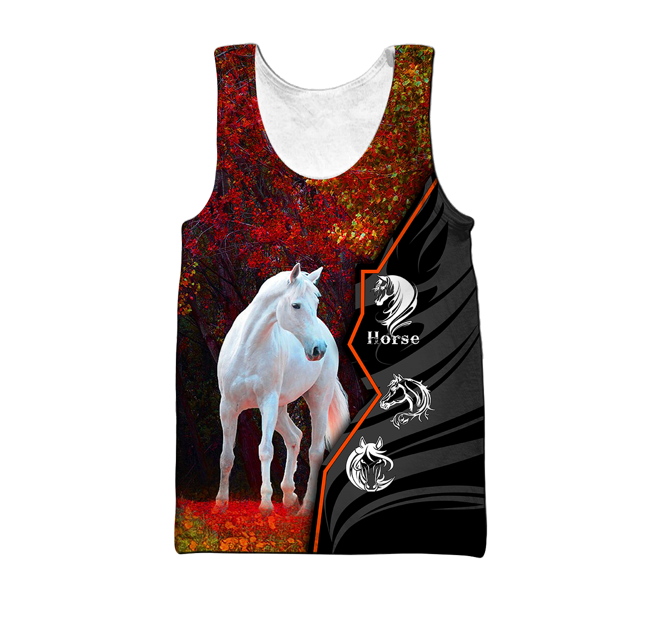 Beautiful Horse 3D All Over Printed shirt for Men and Women Pi040103-Apparel-MP-Hoodie-S-Vibe Cosy™
