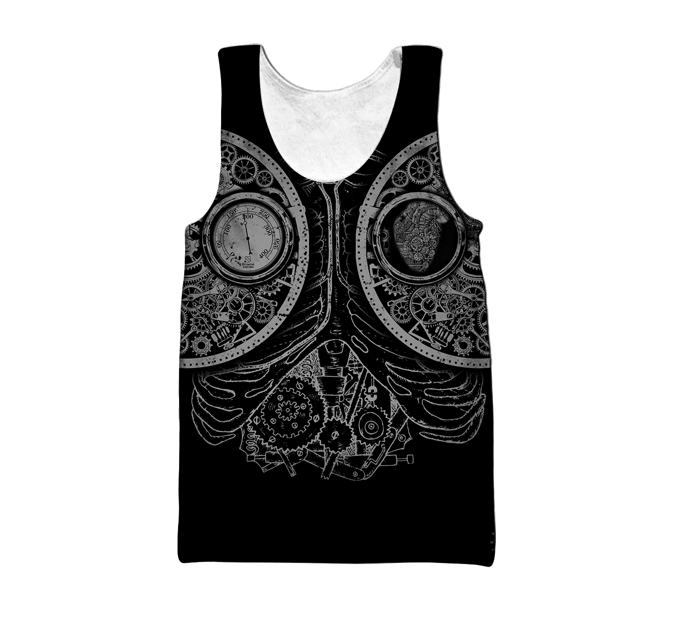 Steampunk Mechanic 3D Over Printed Hoodie for Men and Women-ML