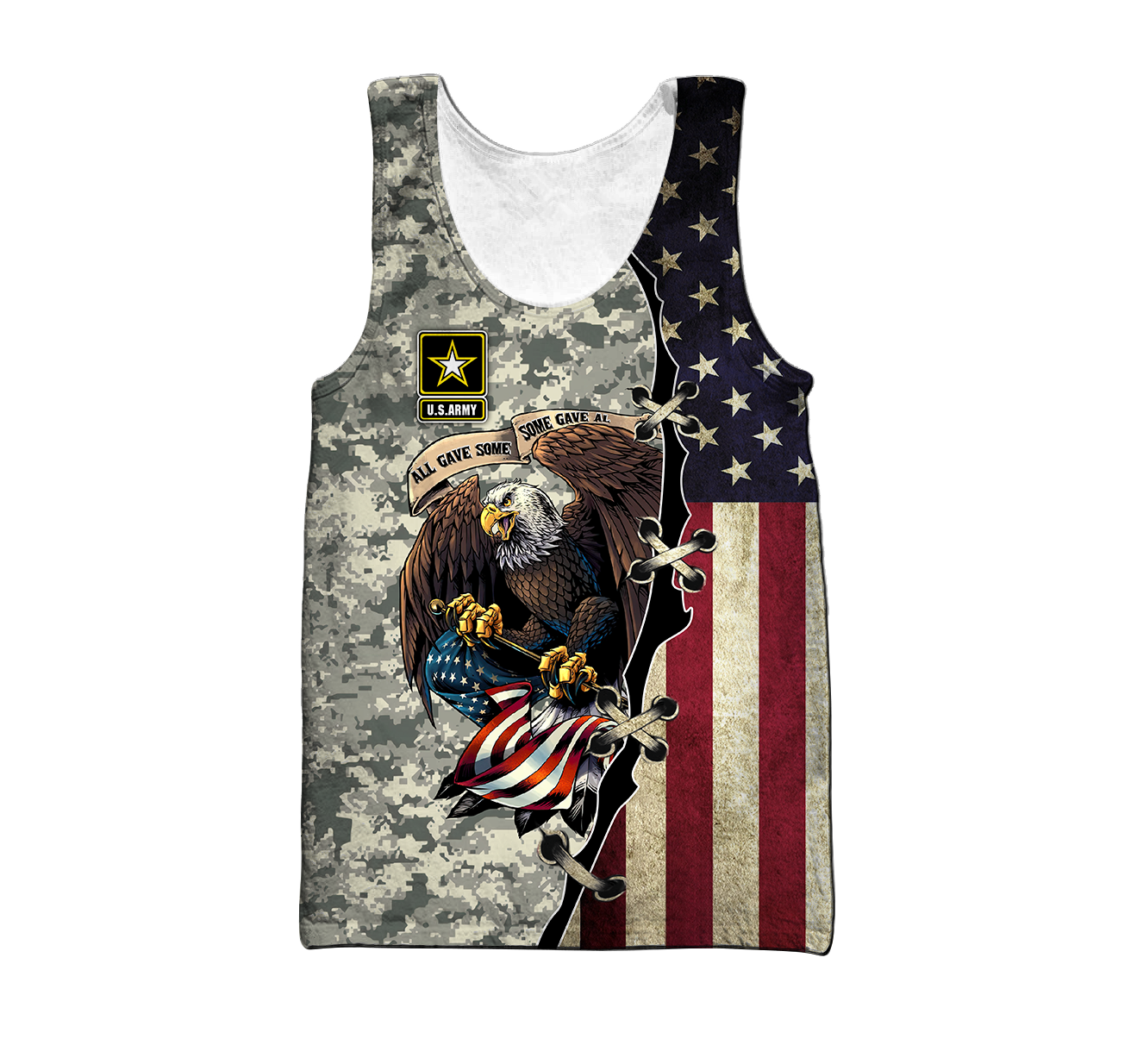 Army Customize Name 3D All Over Printed Shirts TA091420020S