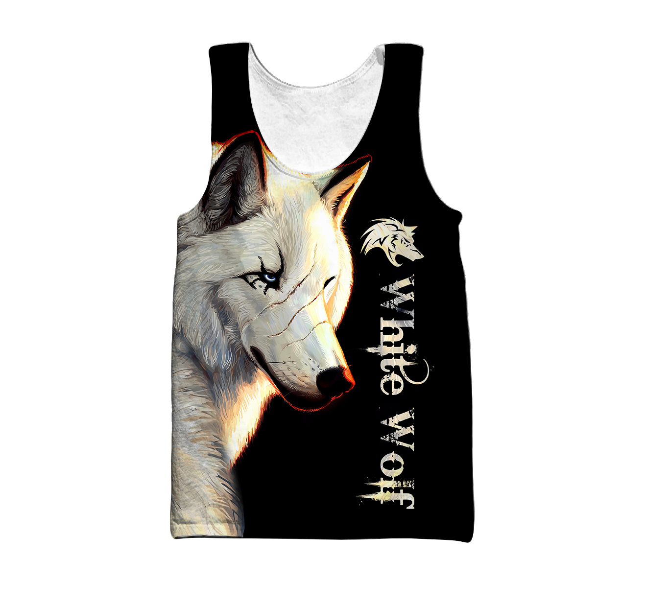White Wolf 3D All Over Printed Hoodie For Men and Women MH0110202