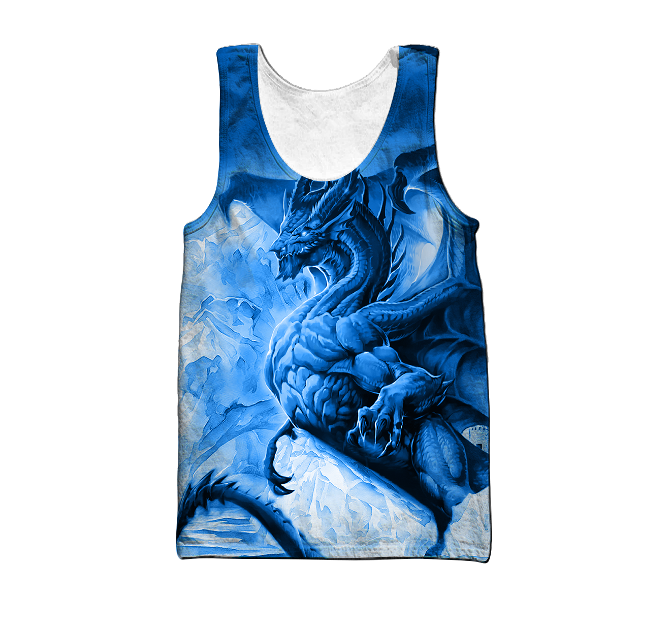 Blue Dragon Ice Dragon 3D All Over Printed Shirts For Men and Women DQB20122004