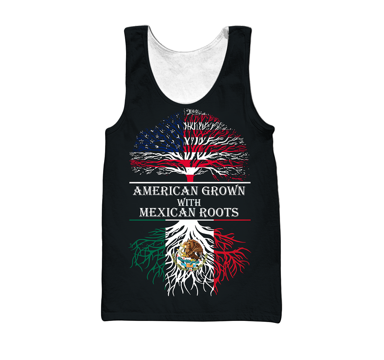 American Grown With Mexican Roots 3D All Over Printed Shirts For Men and Women QB06112003