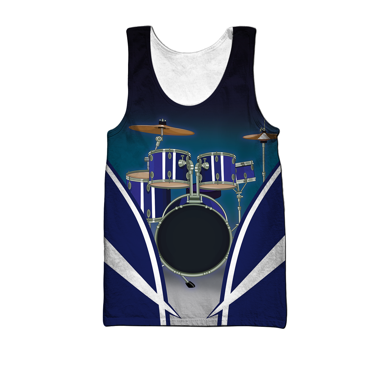 All Over Printed Never Underestimated An Old Man With A Drum Set HHT29082001-MEI