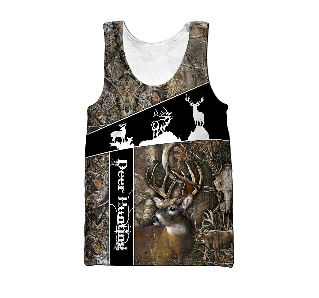 Version 3 Huntaholic - Deer Hunting 3D All Over Printed Shirts For Men And Woman