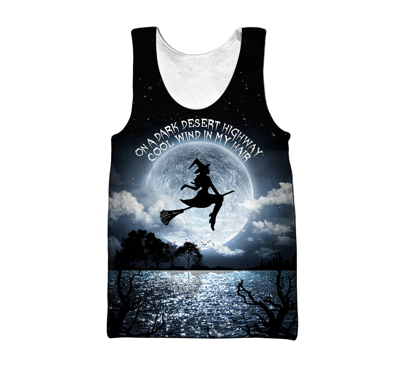 On A Dark Desert Highway Halloween 3D All Over Printed Shirts For Men and Women