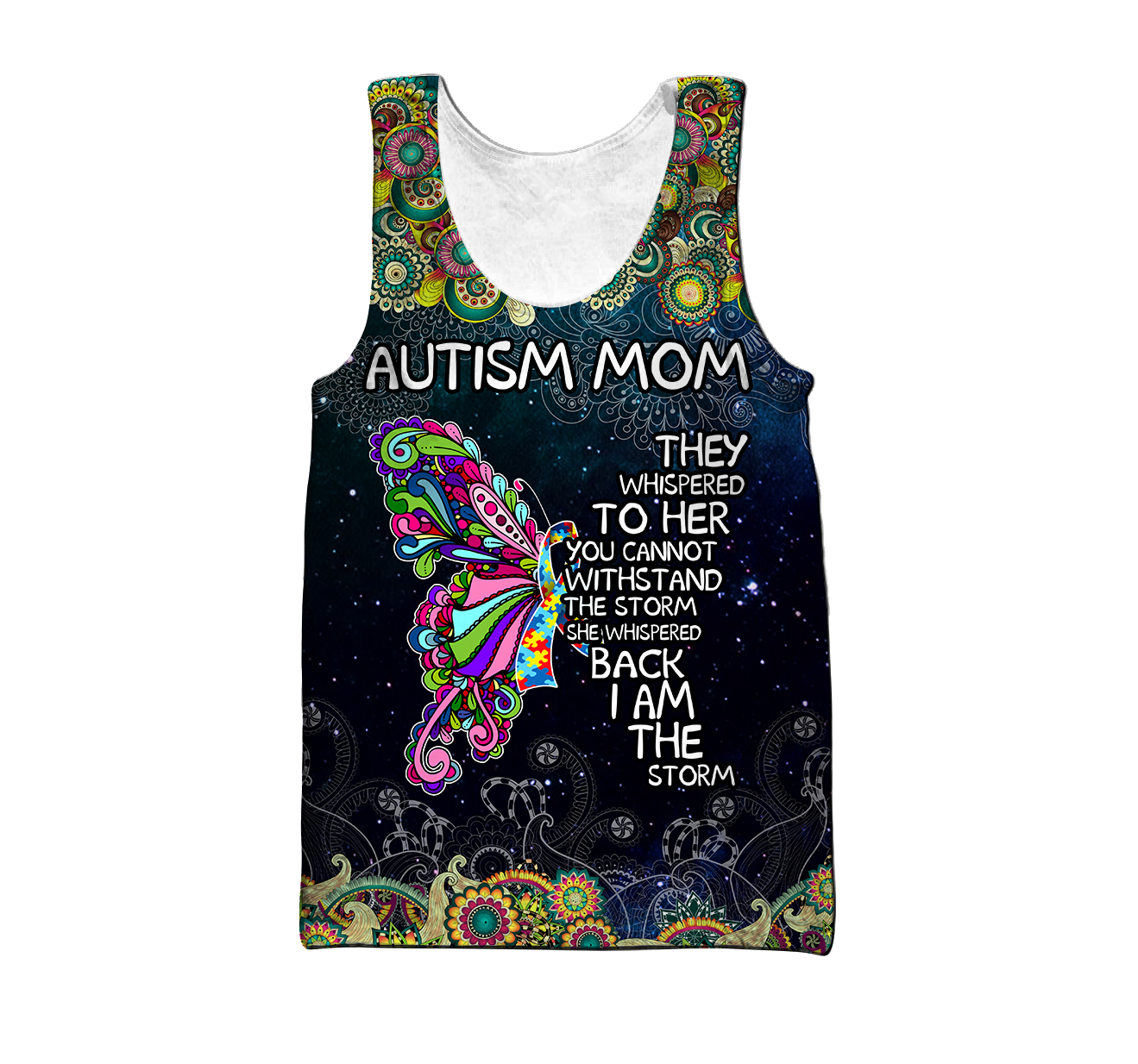 Autism Mom-Butterfly 3D All Over Print Shirts DQB08142002