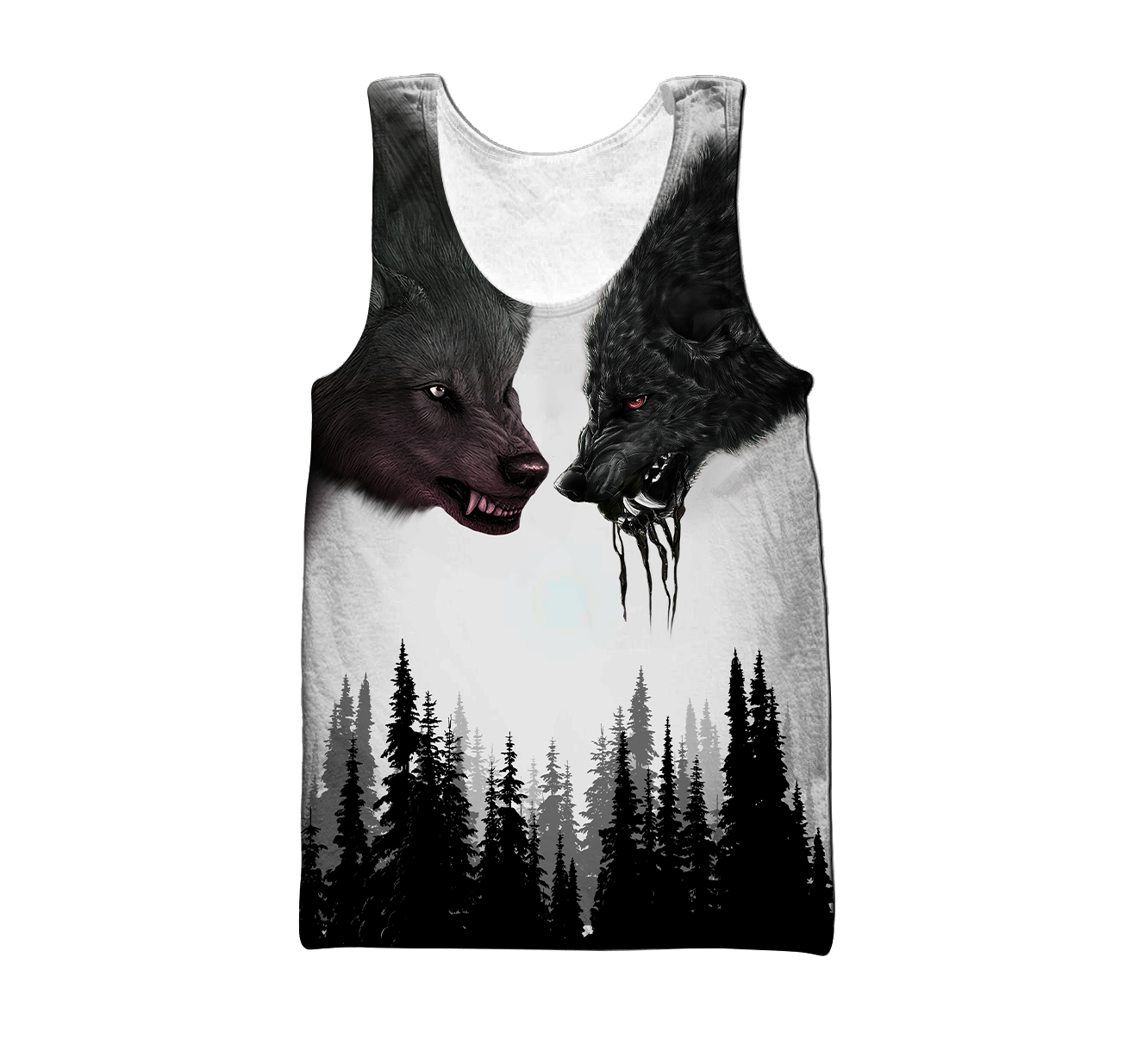 Wolf 3D All Over Printed Hoodie For Men and Women MH2410202ST