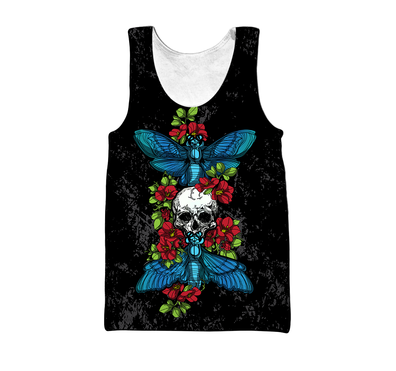 Butterfly Love Skull 3D all over printed for man and women QB05192001 - Amaze Style™-Apparel
