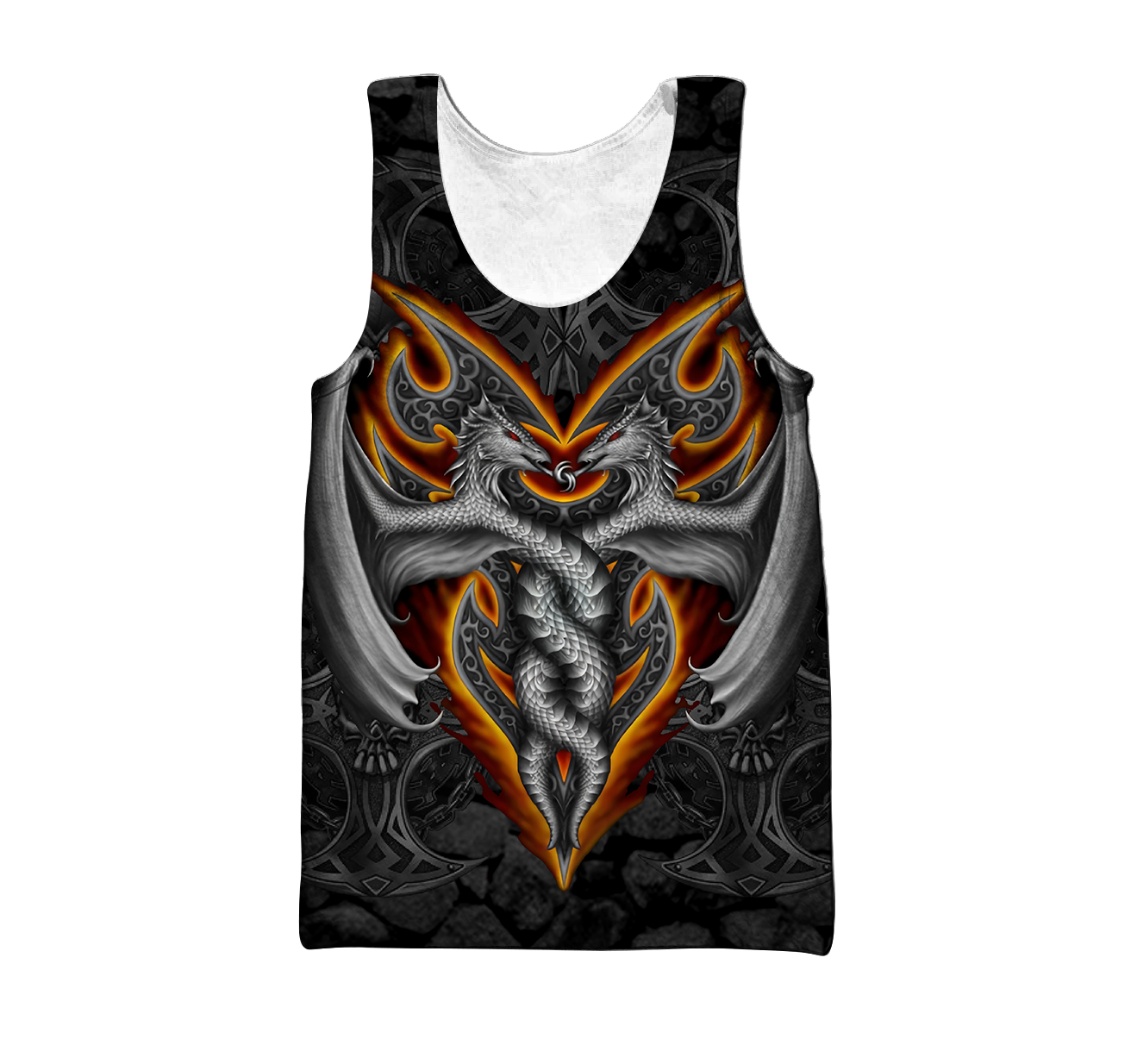 Armor Tattoo and Dungeon Dragon 3D All Over Printed Shirts For Men and Women DQB08172007