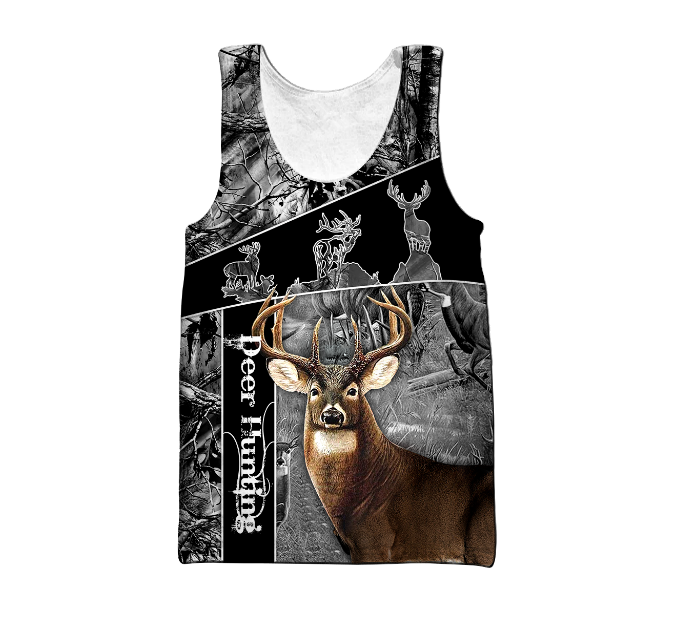 Version 4 Huntaholic - Deer Hunting 3D All Over Printed Shirts For Men And Woman