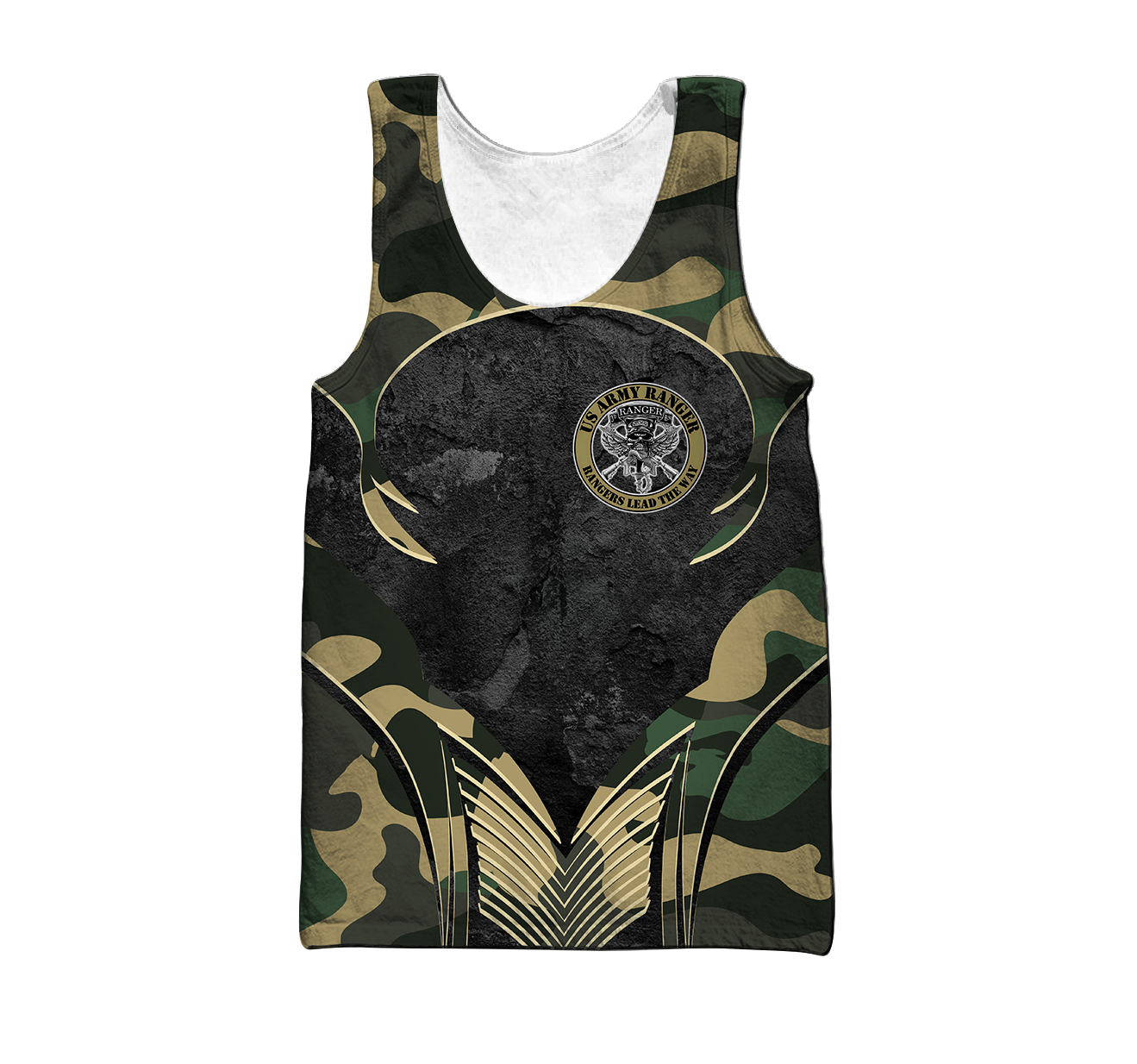 All Over Printed U.S. Army Ranger Veteran Hoodie HHT31082002-MEI