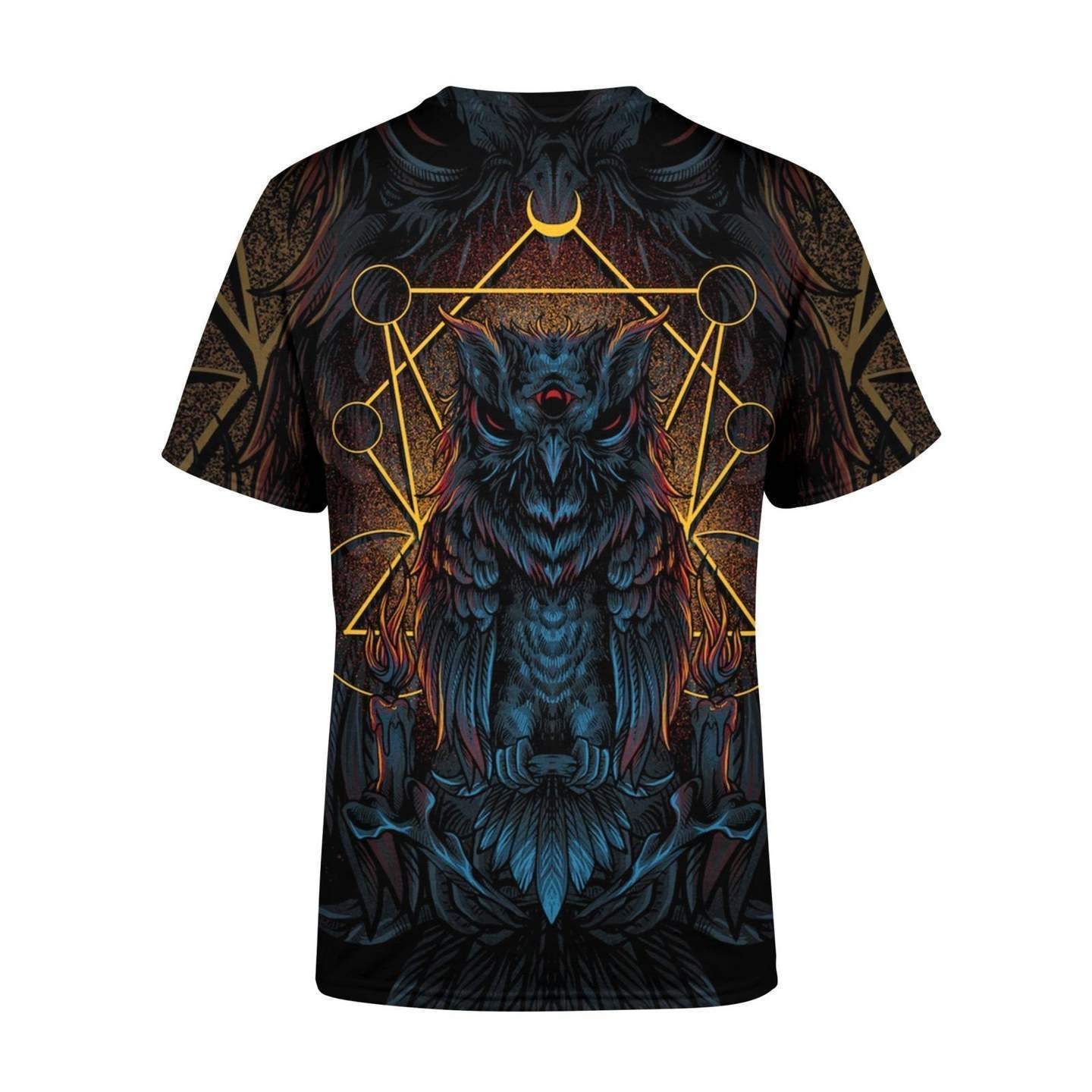 Three Eyed Owl Hoodie HC1403 - Amaze Style™-Apparel