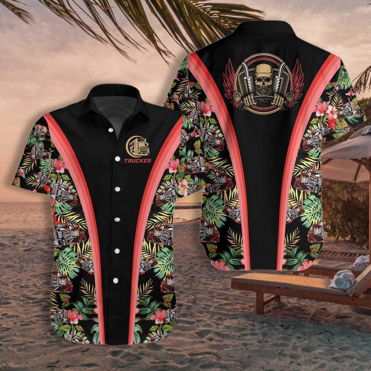 Trucker Hawaii Shirts