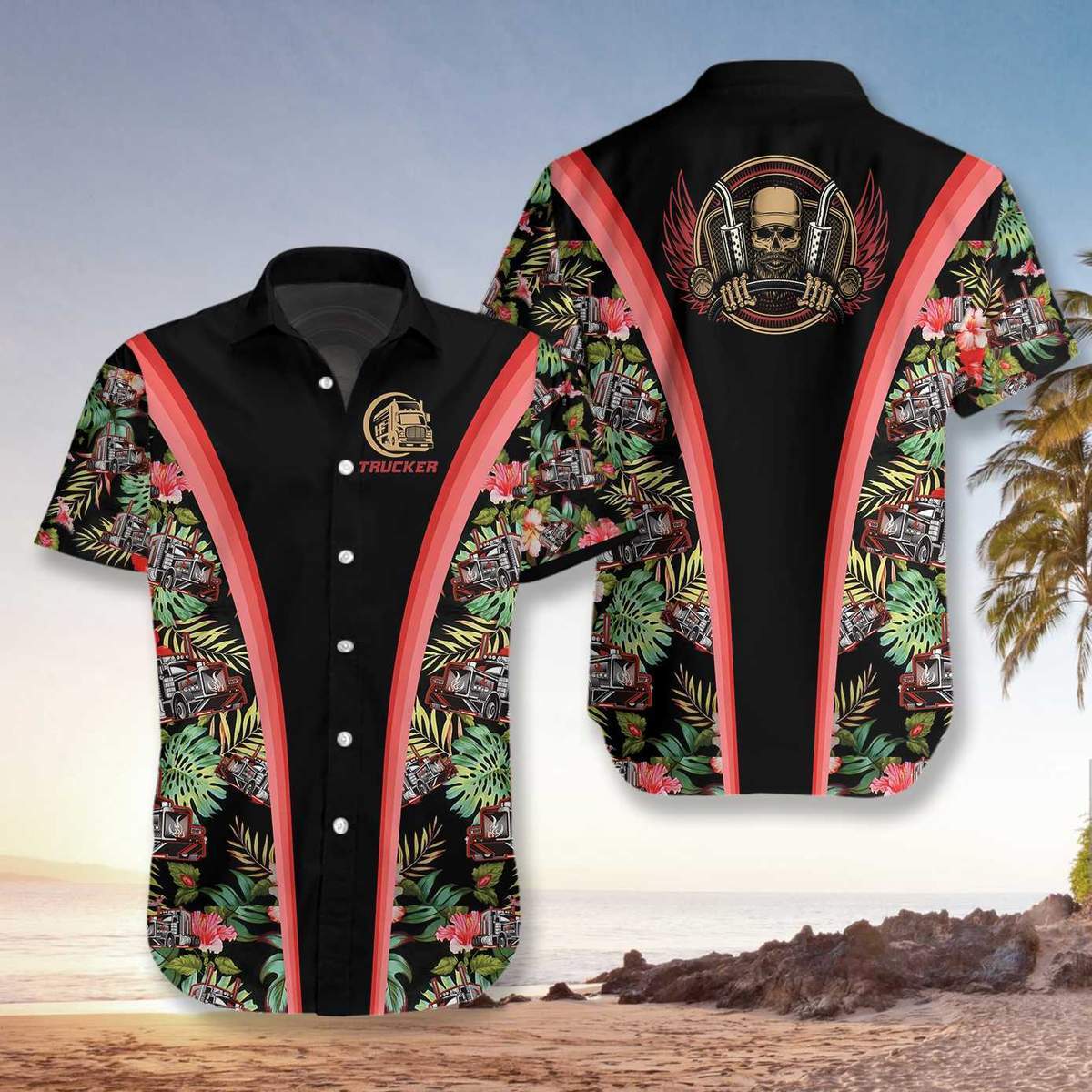 Trucker Hawaii Shirts