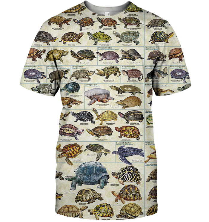 3D AOP Turtle Hoodie-Apparel-6teenth World-T-Shirt-S-Vibe Cosy™