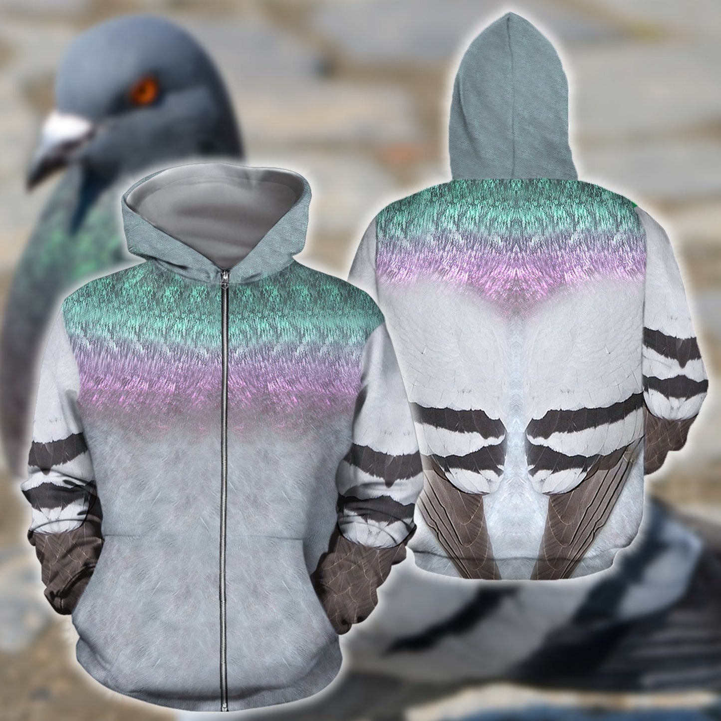 3D All Over Printed Pigeon Cover Shirts and Shorts - Amaze Style™-Apparel