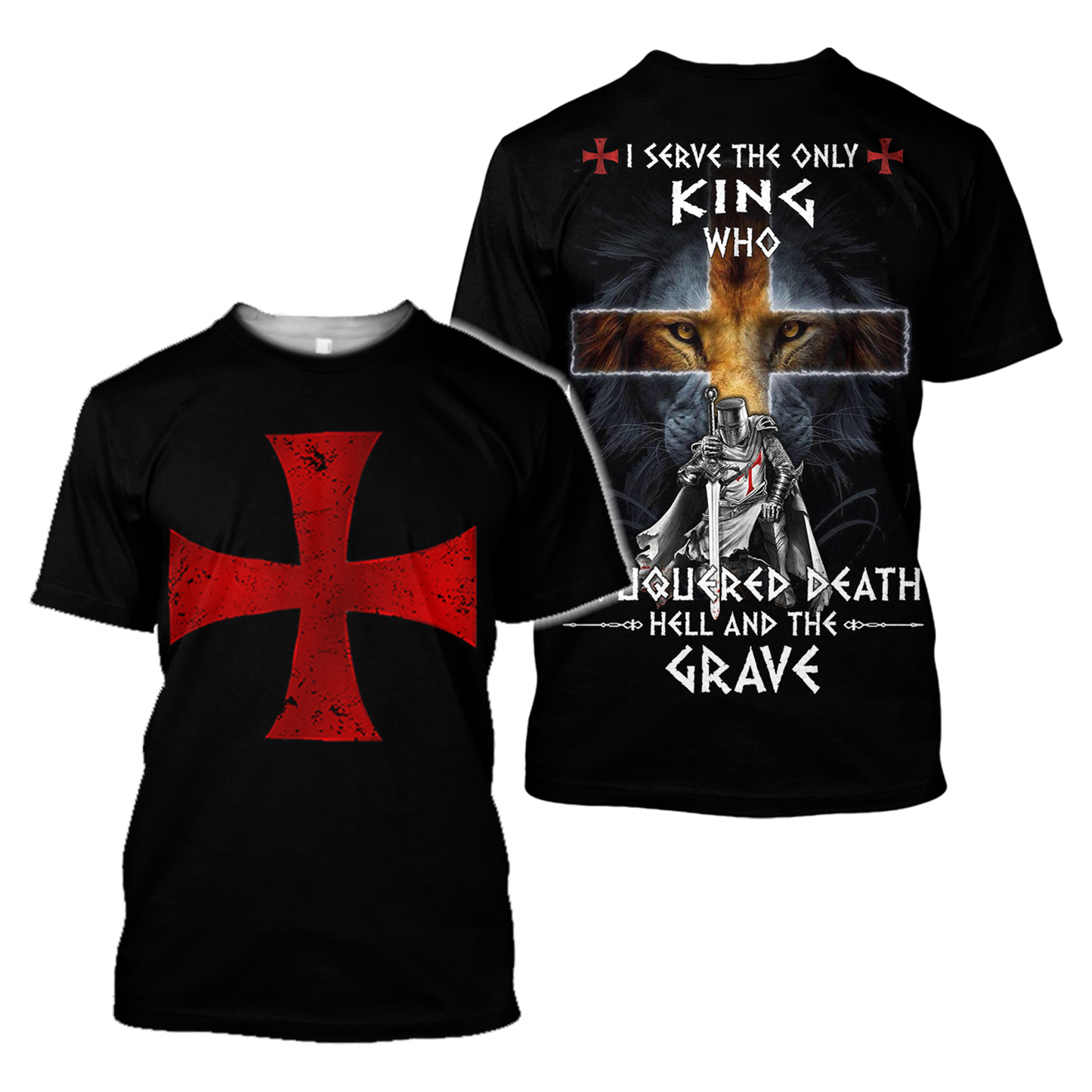 3D All Over Printed A Trully Servant Shirts - Amaze Style™-Apparel