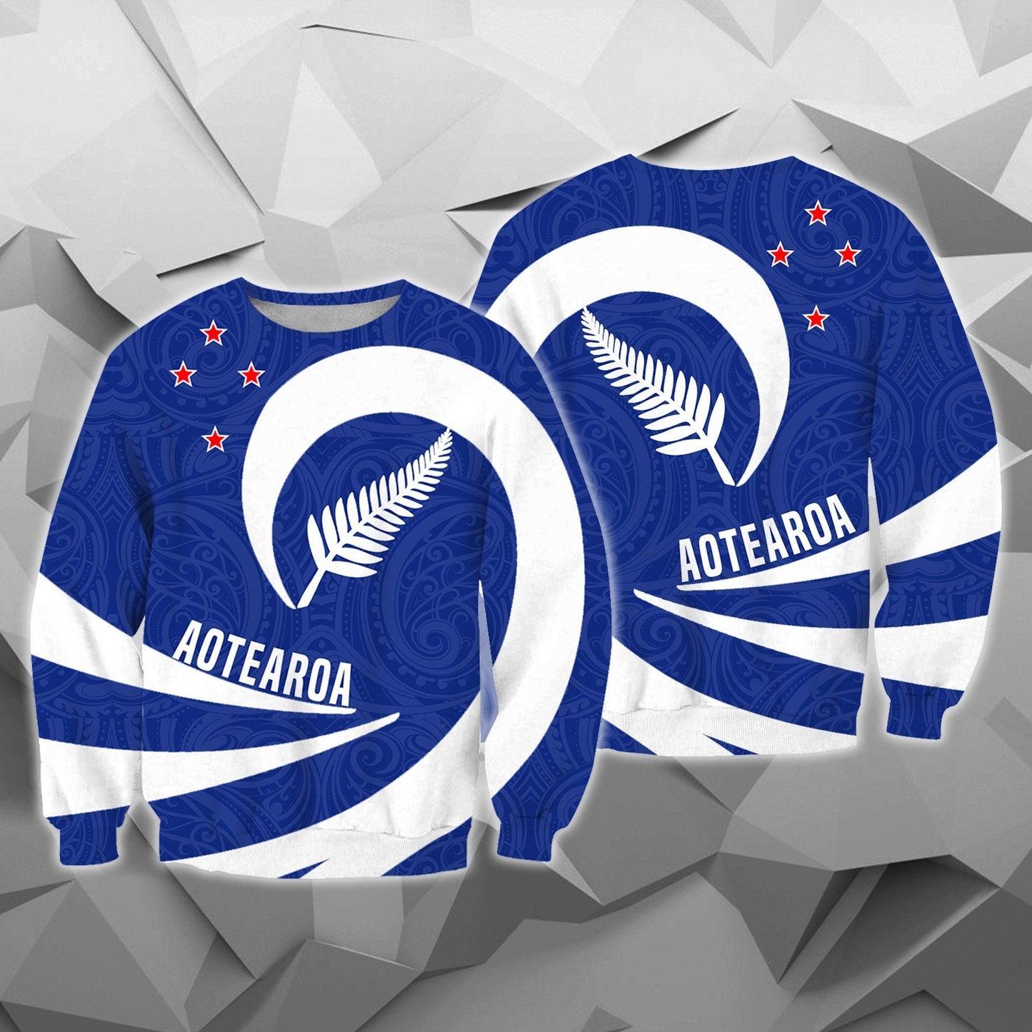 Aotearoa Hoodie Silver Fern Roll Into My Heart  PL02 - Amaze Style™-Apparel