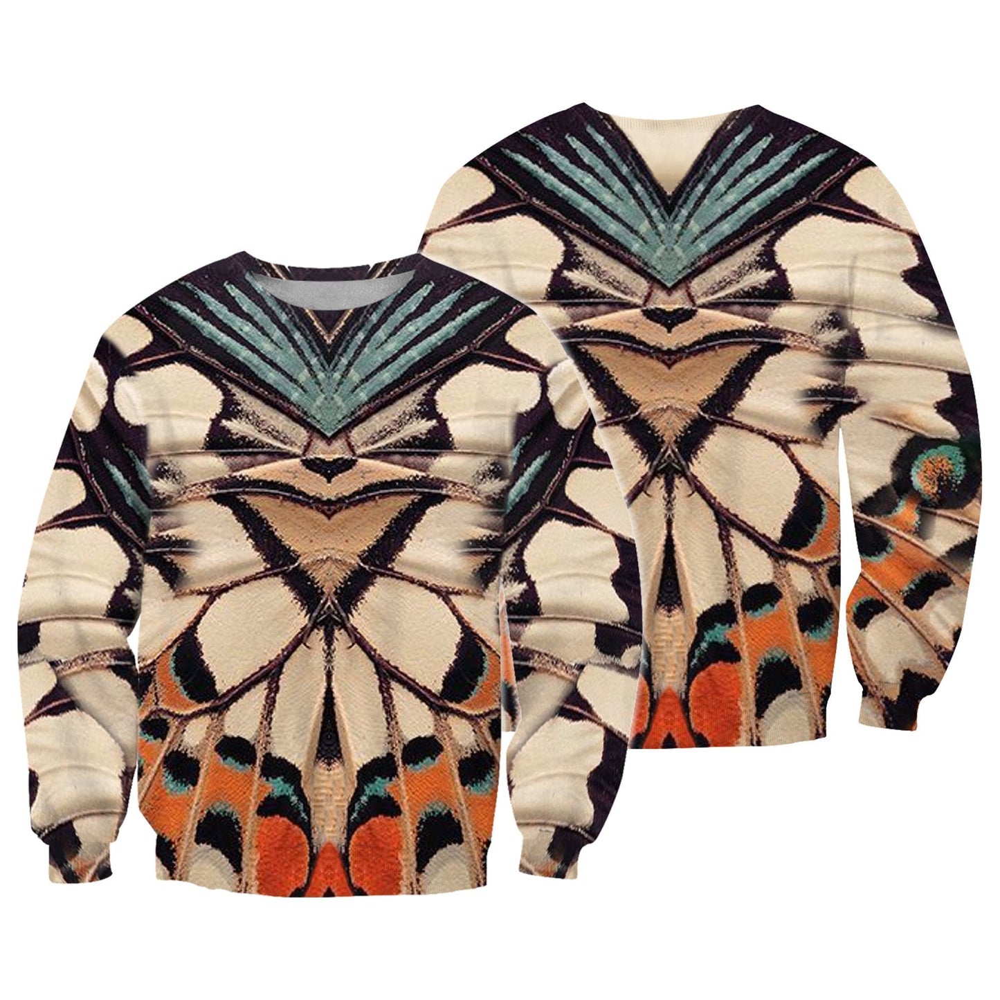3D All Over Print Colorful Butterflies Hoodie - Amaze Style™-Apparel