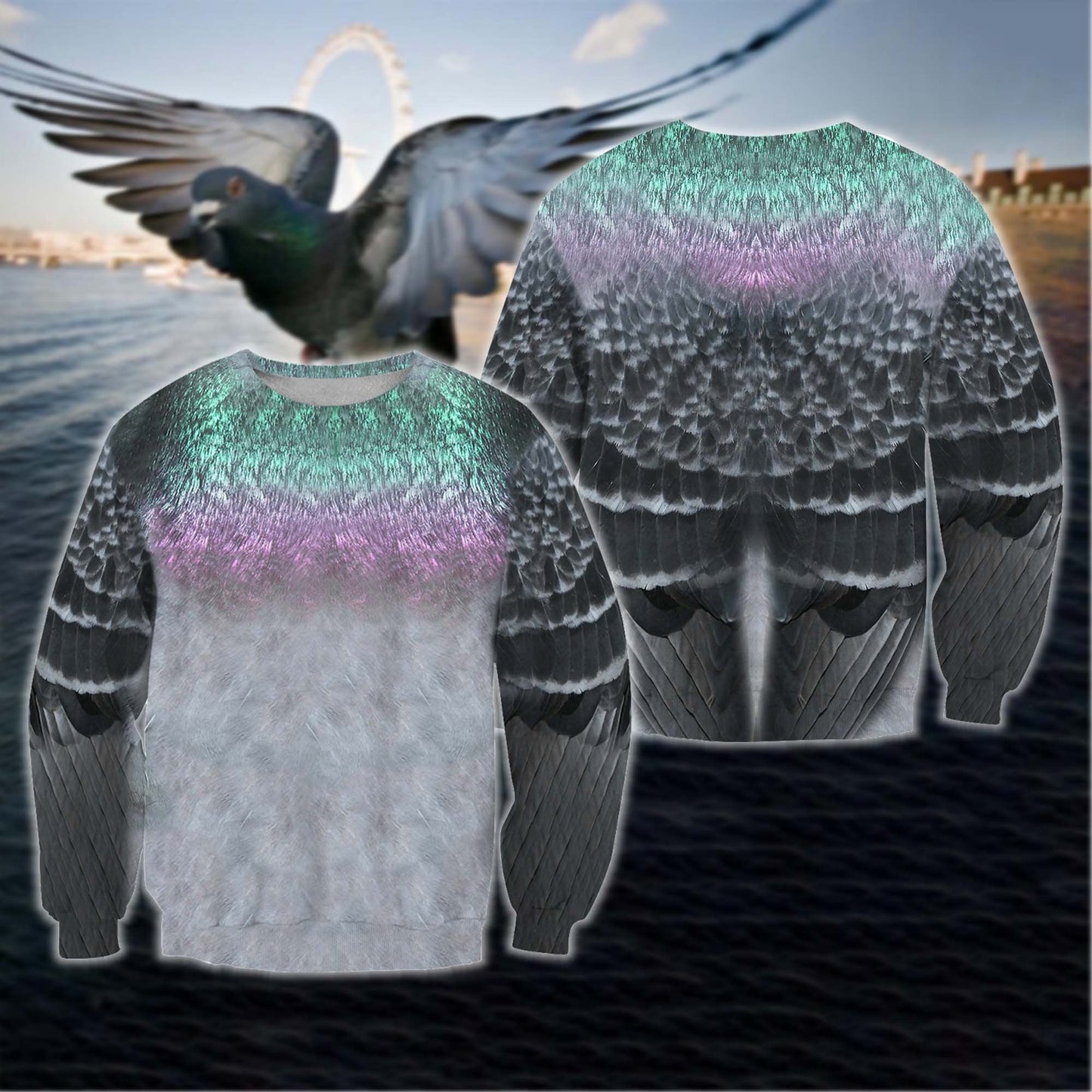 3D All Over Printed Pigeon Cover Shirts - Amaze Style™-Apparel