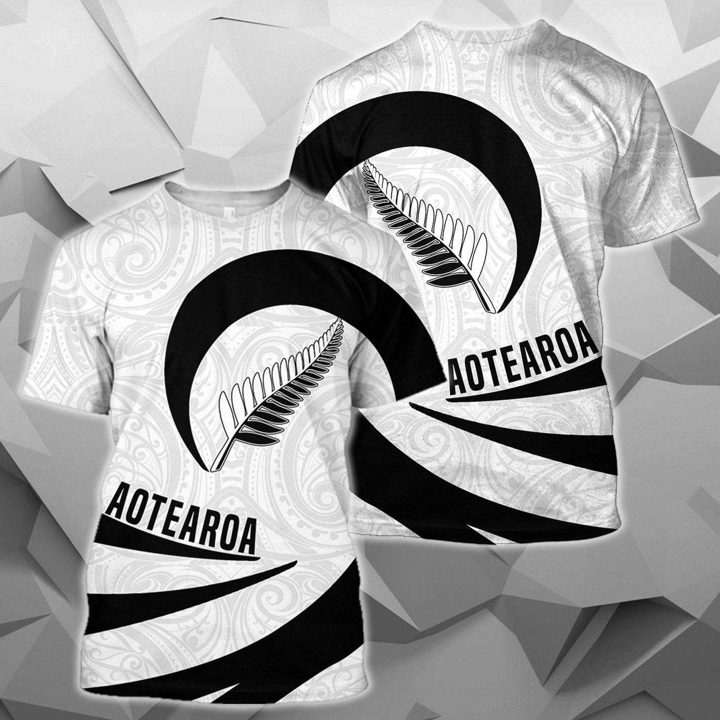 Aotearoa Hoodie Silver Fern Roll Into My Heart PL03 - Amaze Style™-Apparel